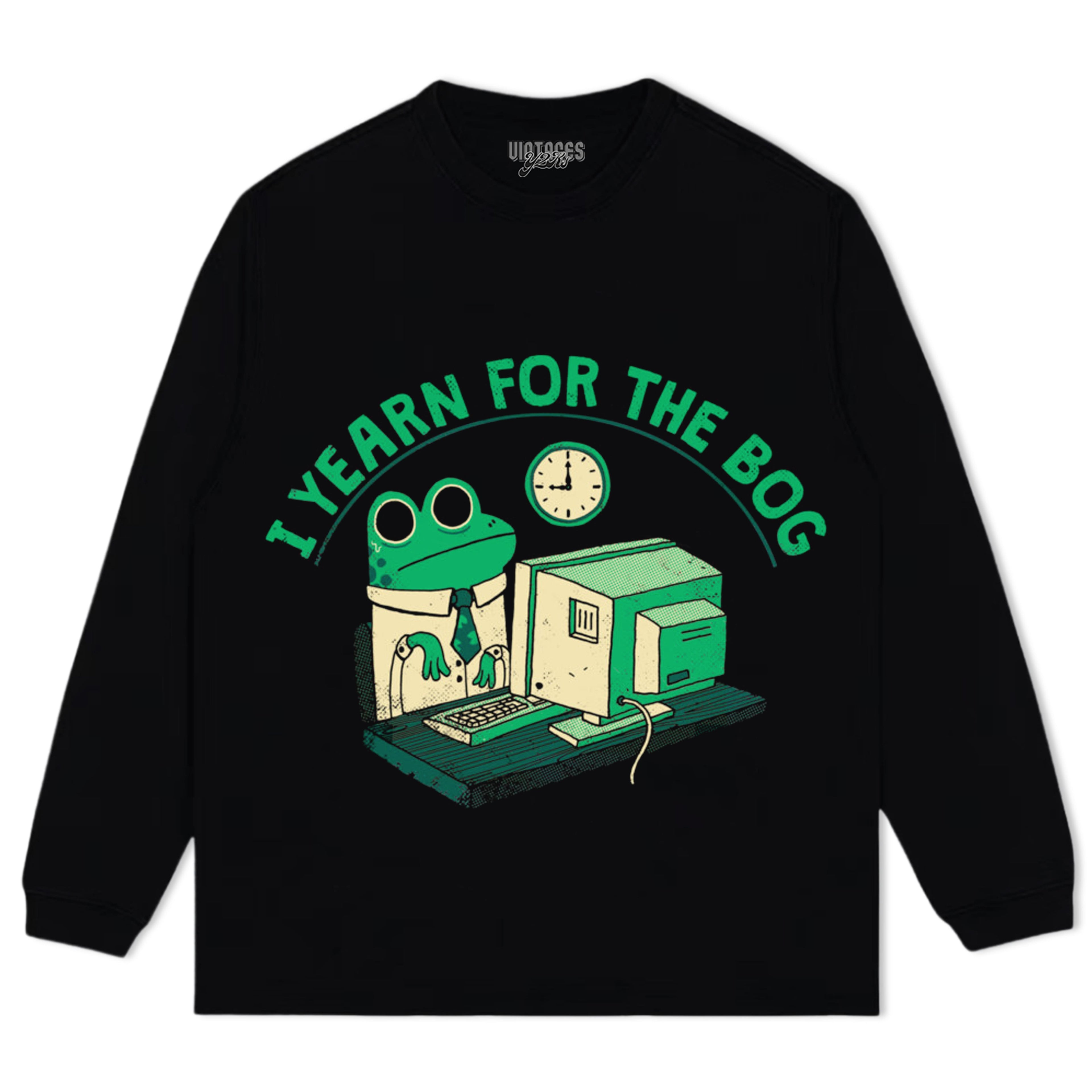 FROG - YEARN FOR THE BOG TEE & LS & HOODIE