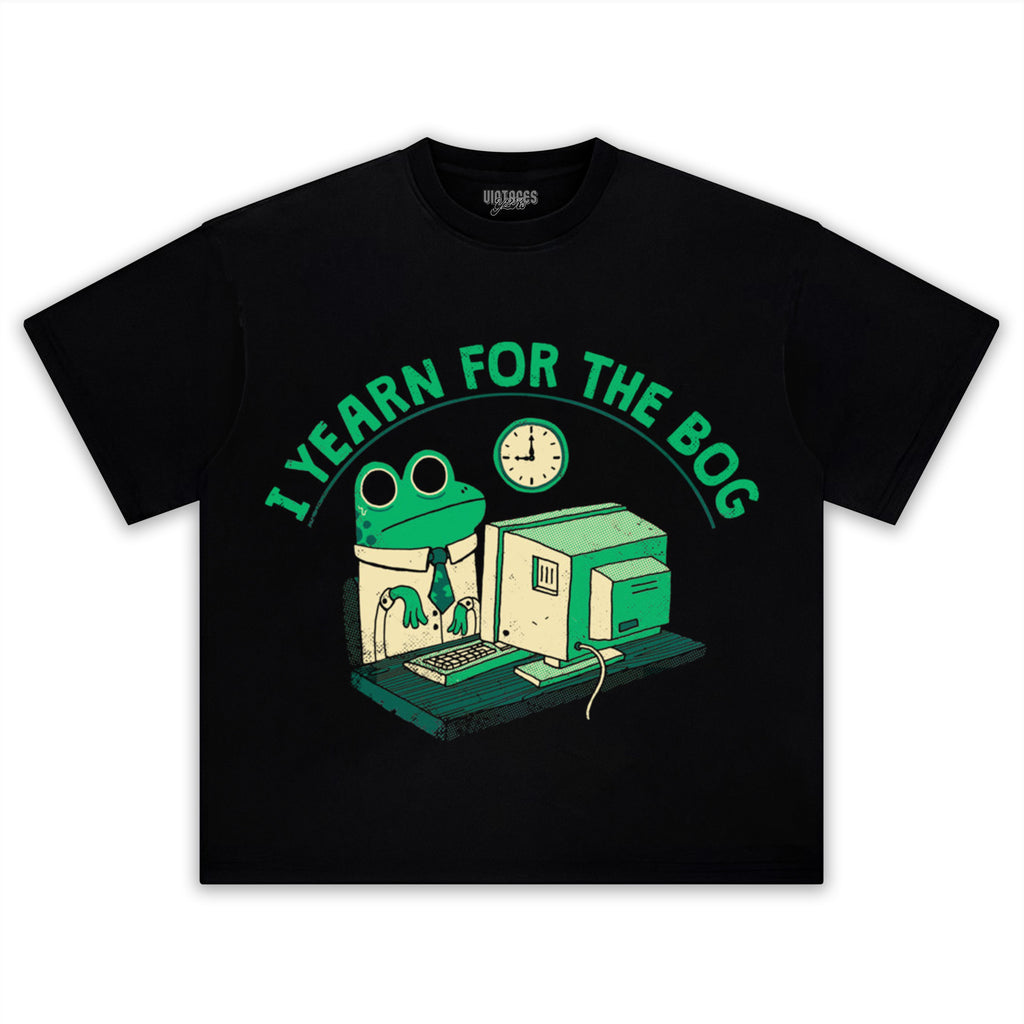 FROG - YEARN FOR THE BOG TEE & LS & HOODIE