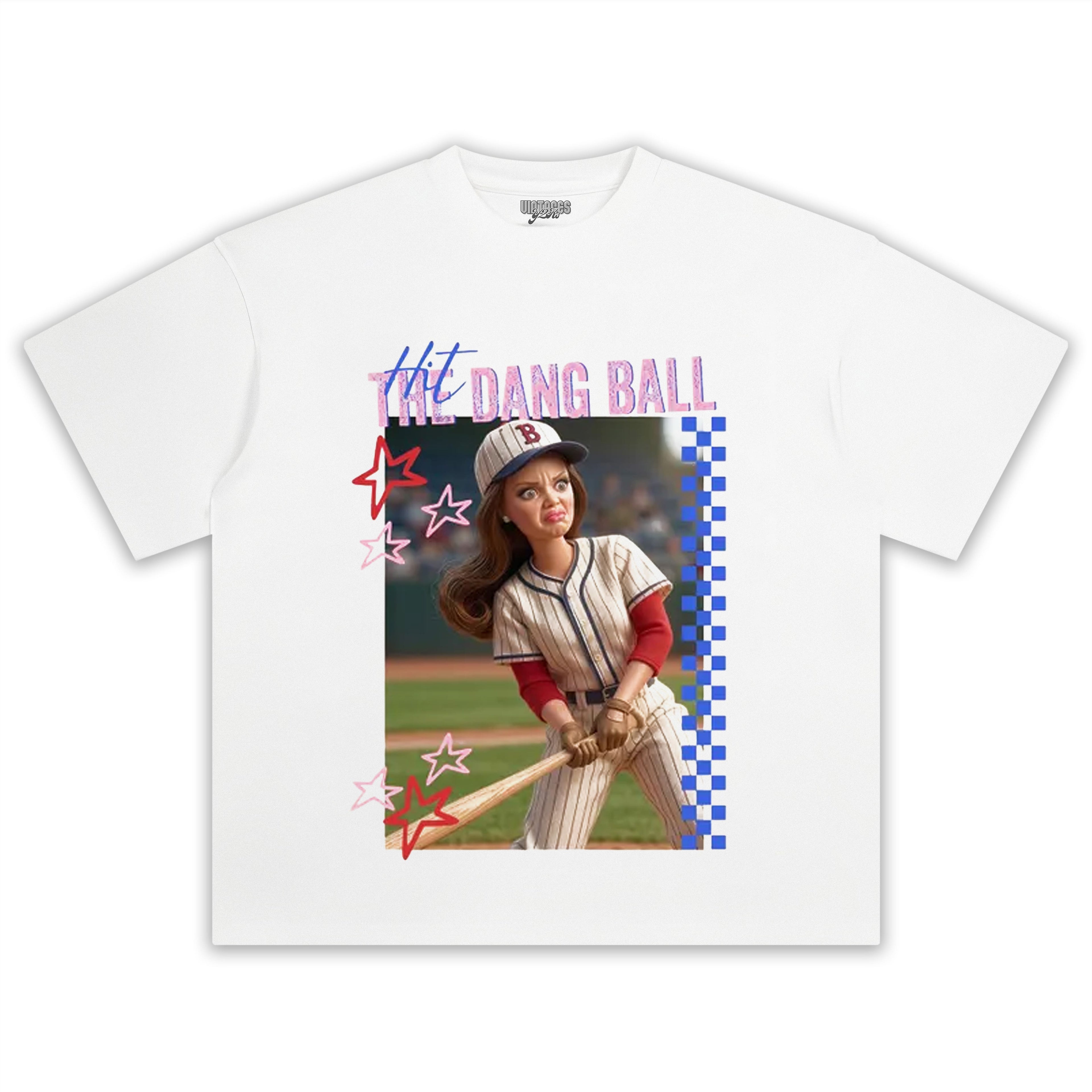 FUNNY BARBIE BALLFIELD V2 TANK TOP & TEE & LONG SLEEVE & LAYERED LS & HOODIE