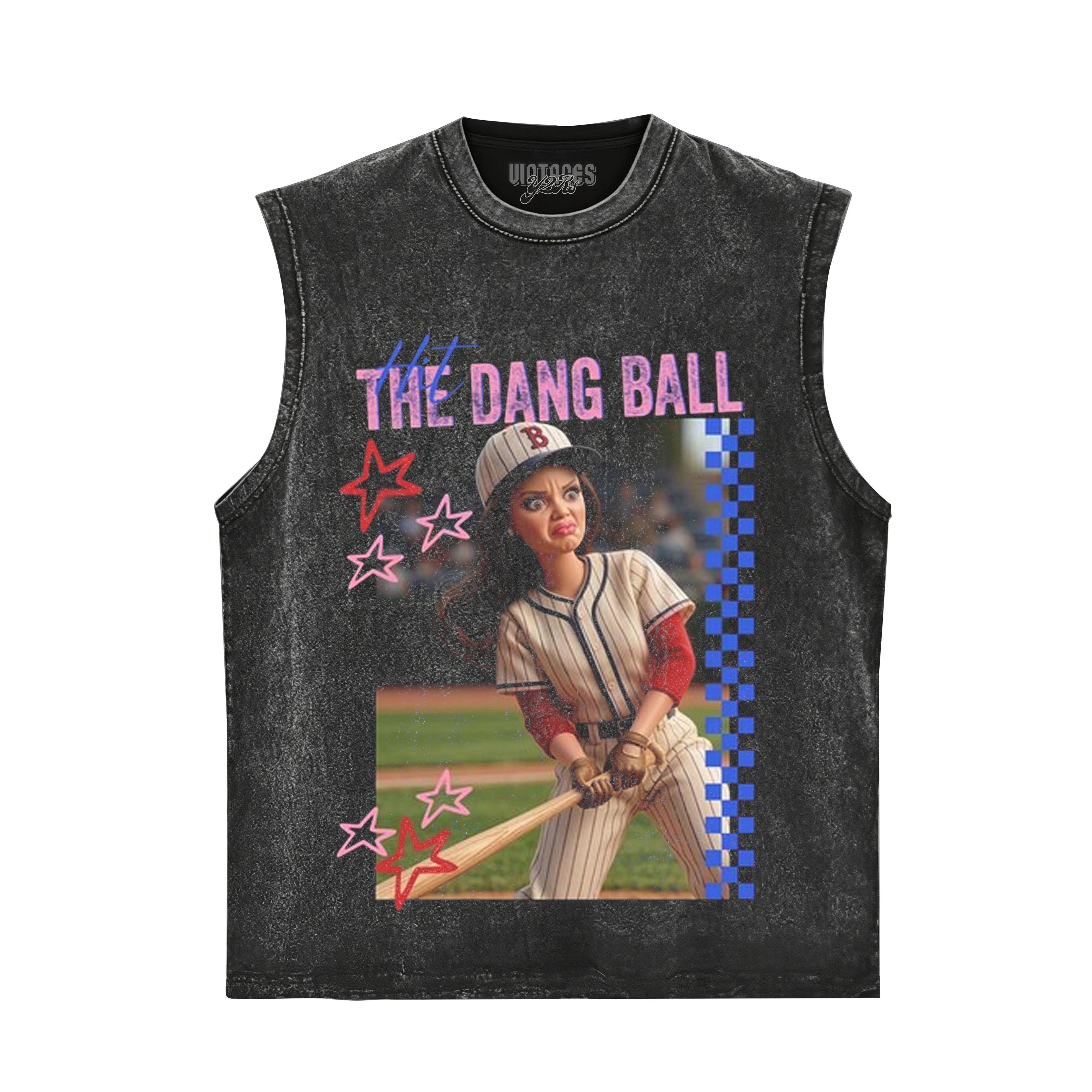 FUNNY BARBIE BALLFIELD V2 TANK TOP & TEE & LONG SLEEVE & LAYERED LS & HOODIE
