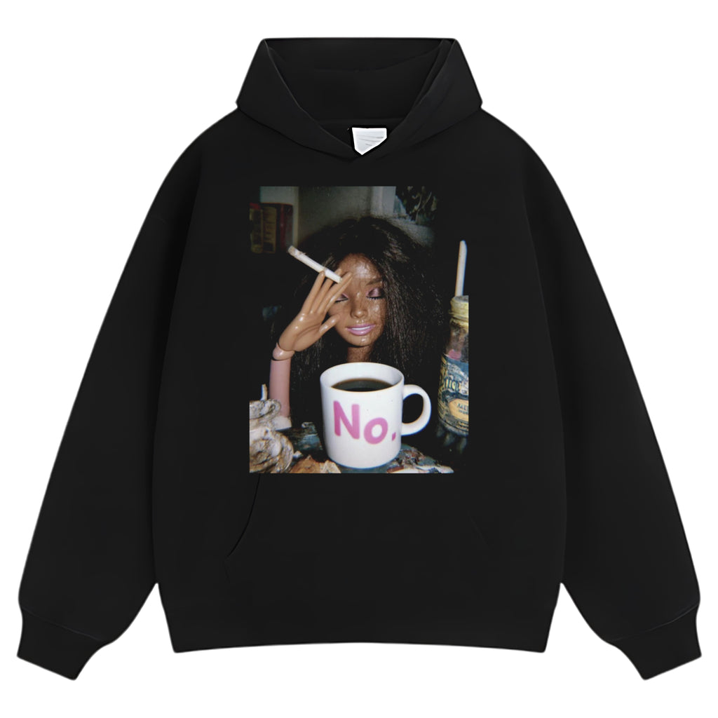 FUNNY DISGUSTING DOLL FACE MEME SMOKING TANK TOP & TEE & LONG SLEEVE & LAYERED LS & HOODIE