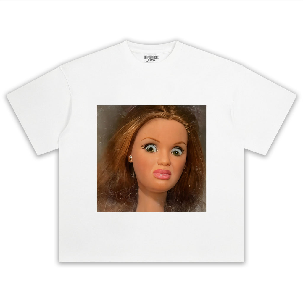 FUNNY DOLL FACE MEME TANK TOP & TEE & LONG SLEEVE & LAYERED LS & HOODIE