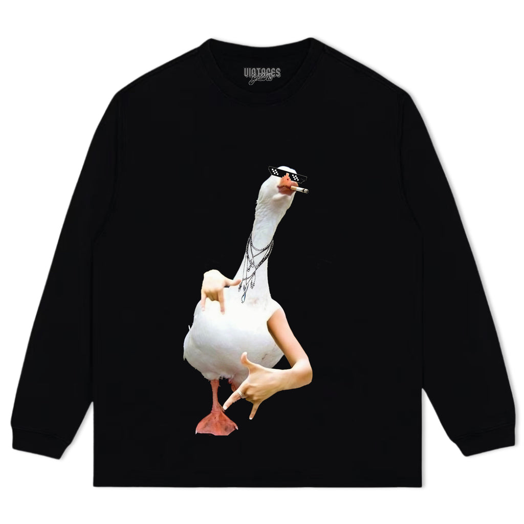 GOOSE MEME TEE & LS & HOODIE