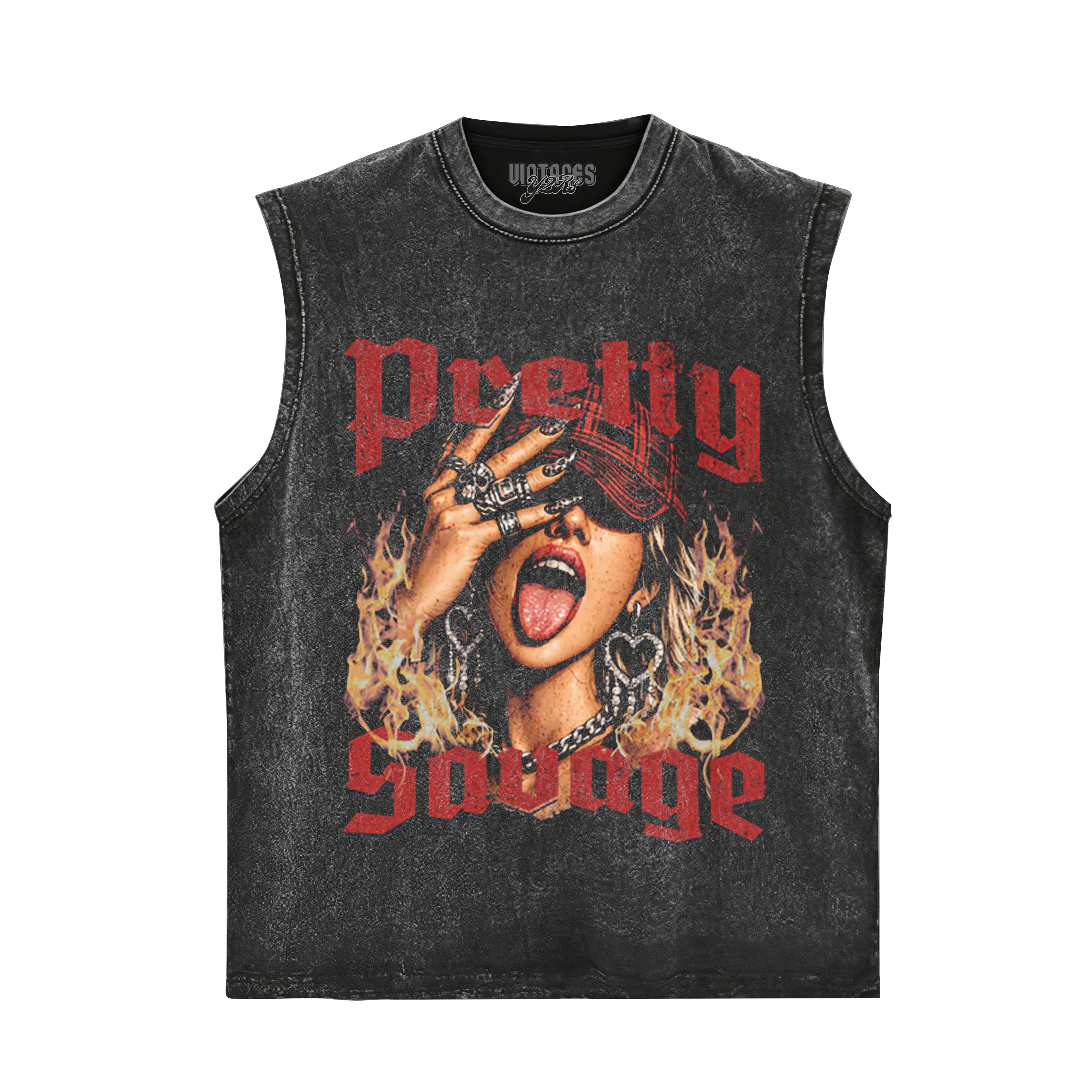 GRUNGE PUNK TANK TOP & TEE & LONG SLEEVE & LAYERED LS & HOODIE