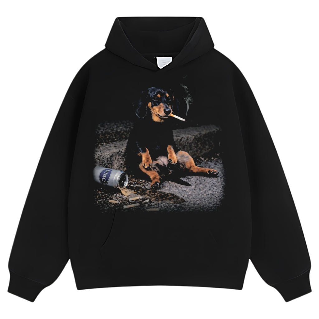 HARD DAYS - DACHSHUND TANK TOP & TEE & LONG SLEEVE & LAYERED LS & HOODIE