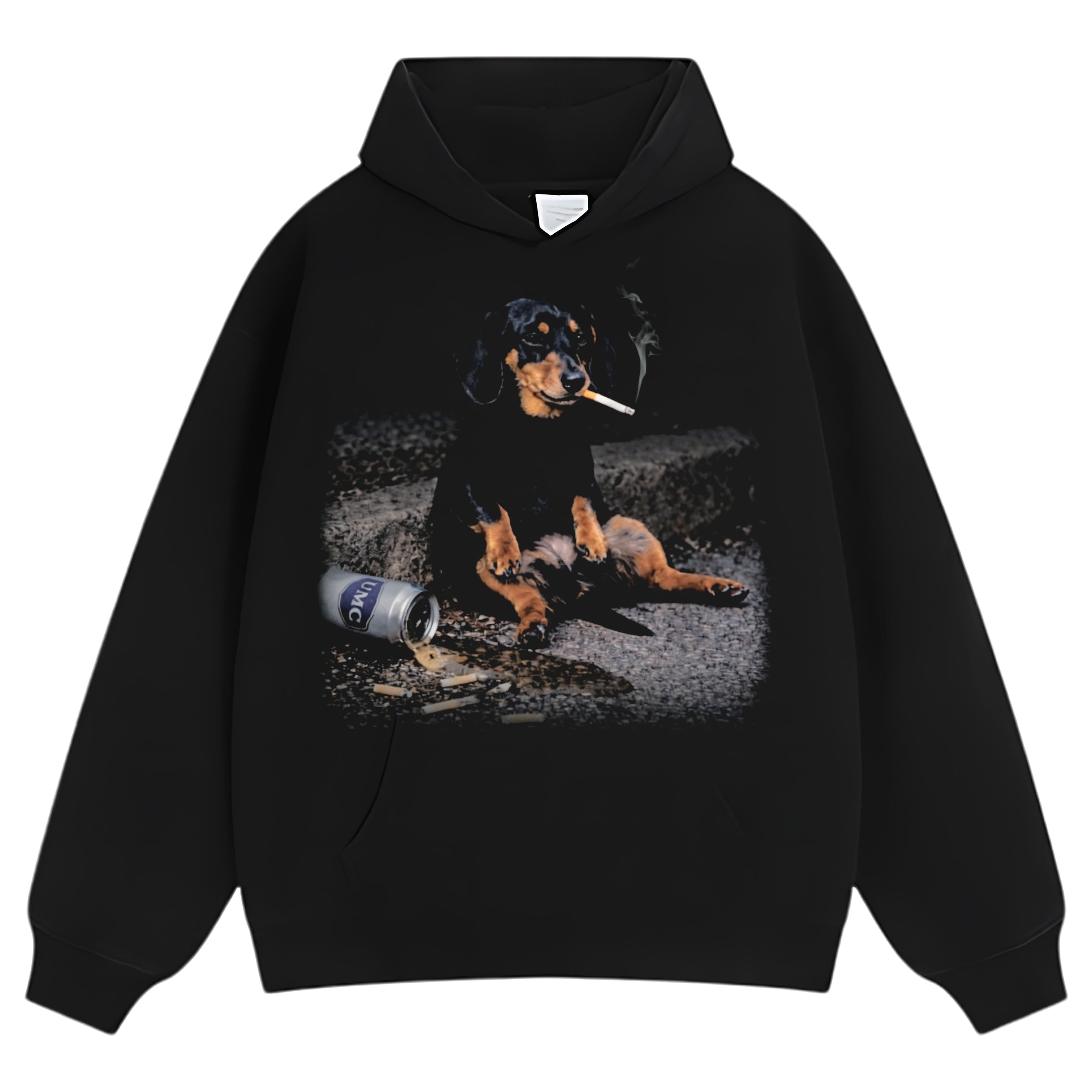 HARD DAYS - DACHSHUND TANK TOP & TEE & LONG SLEEVE & LAYERED LS & HOODIE