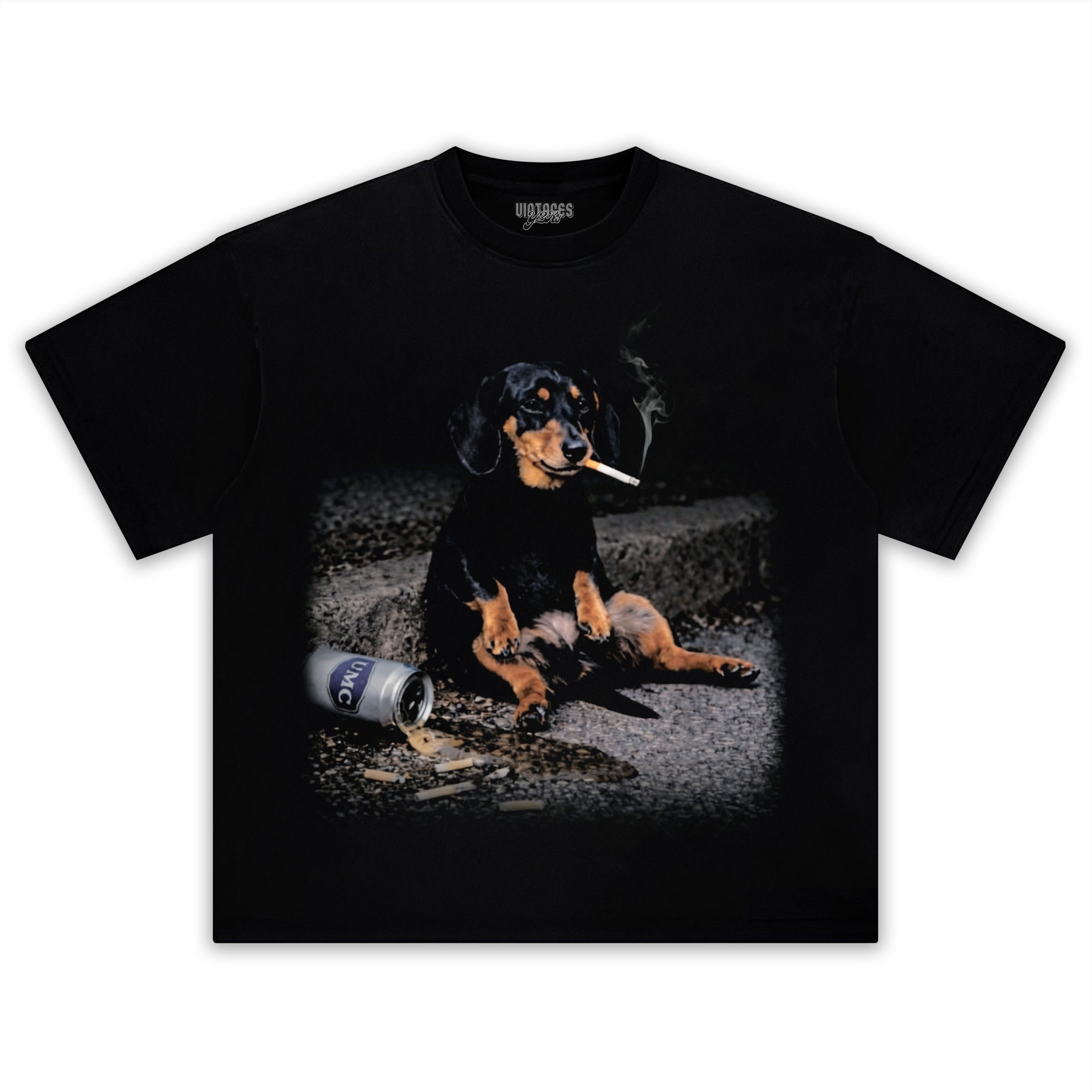 HARD DAYS - DACHSHUND TANK TOP & TEE & LONG SLEEVE & LAYERED LS & HOODIE