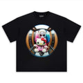 HARLEY QUINN & HELLO KITTY TEE
