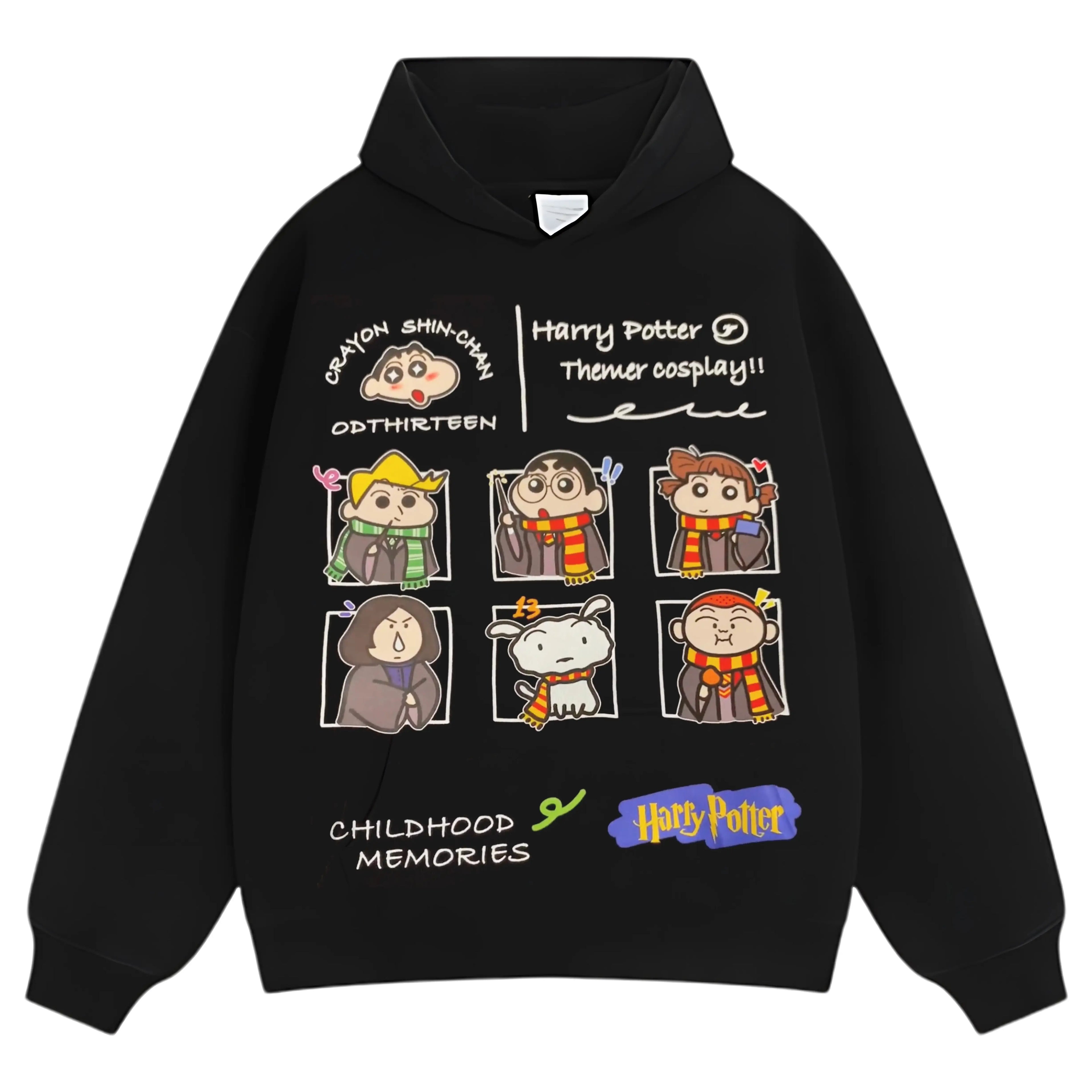 HOGWARTS MEETS SHIN CHAN 2 TEE