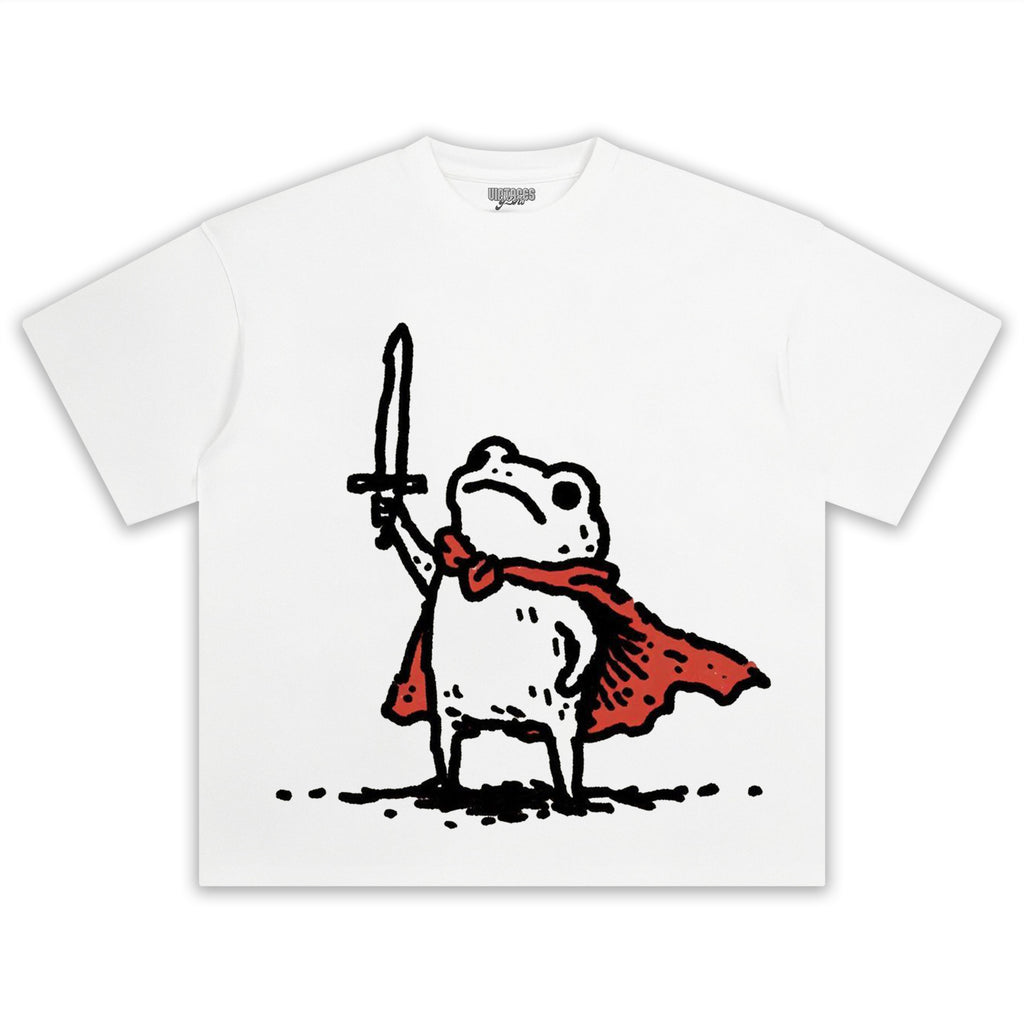 HUZZAH FROG TEE & LS
