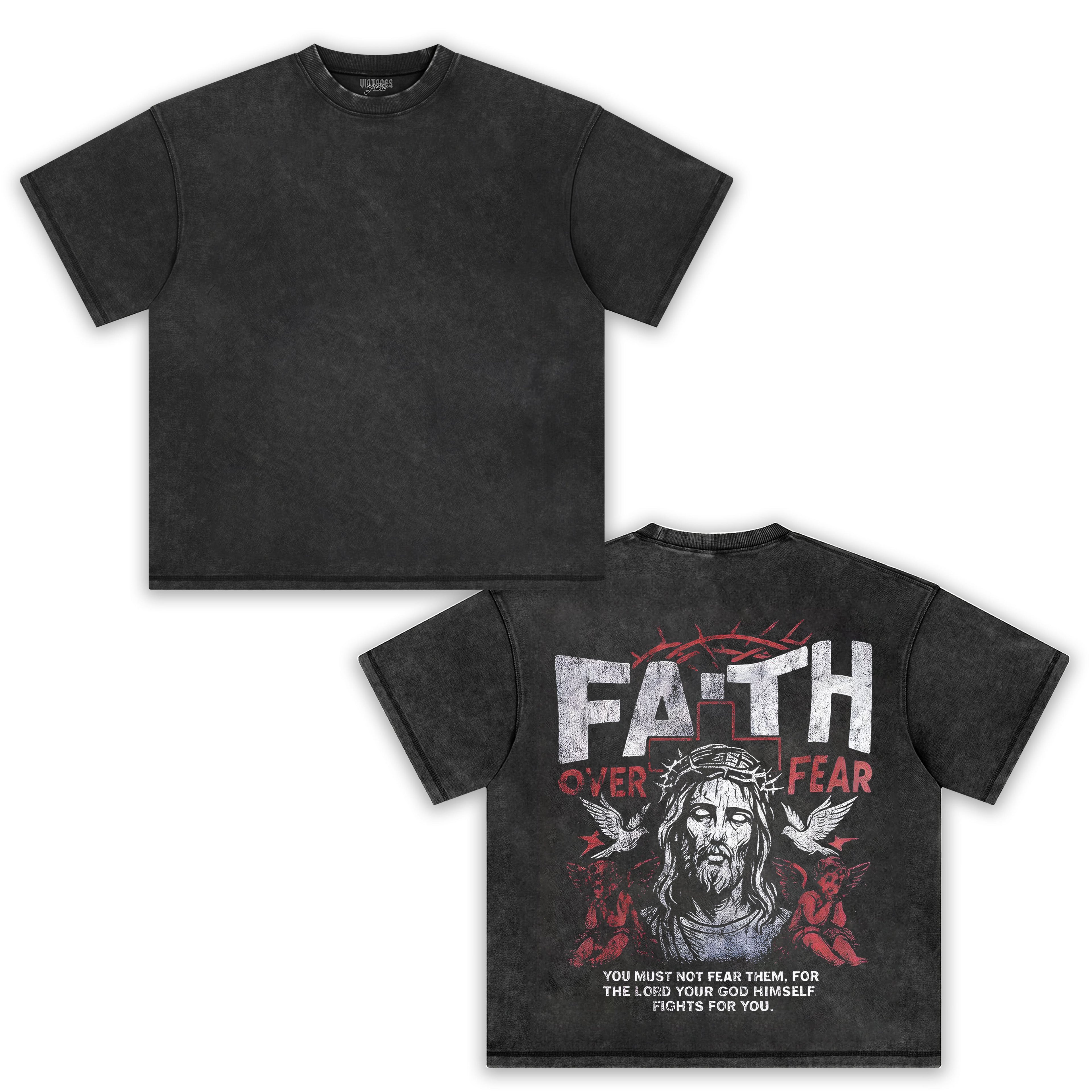 JESUS V3 TANK TOP & TEE & LONG SLEEVE & LAYERED LS & HOODIE