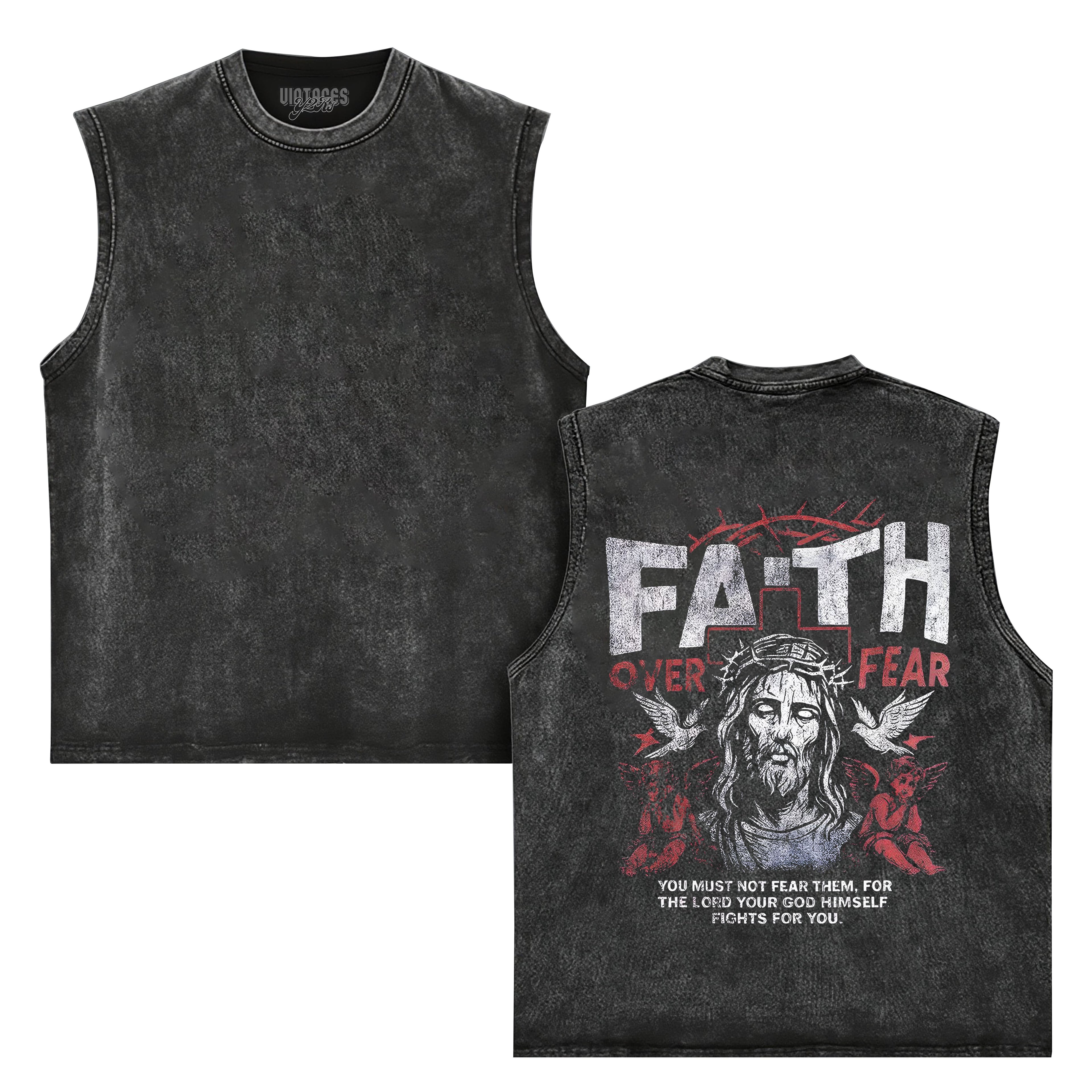 JESUS V3 TANK TOP & TEE & LONG SLEEVE & LAYERED LS & HOODIE