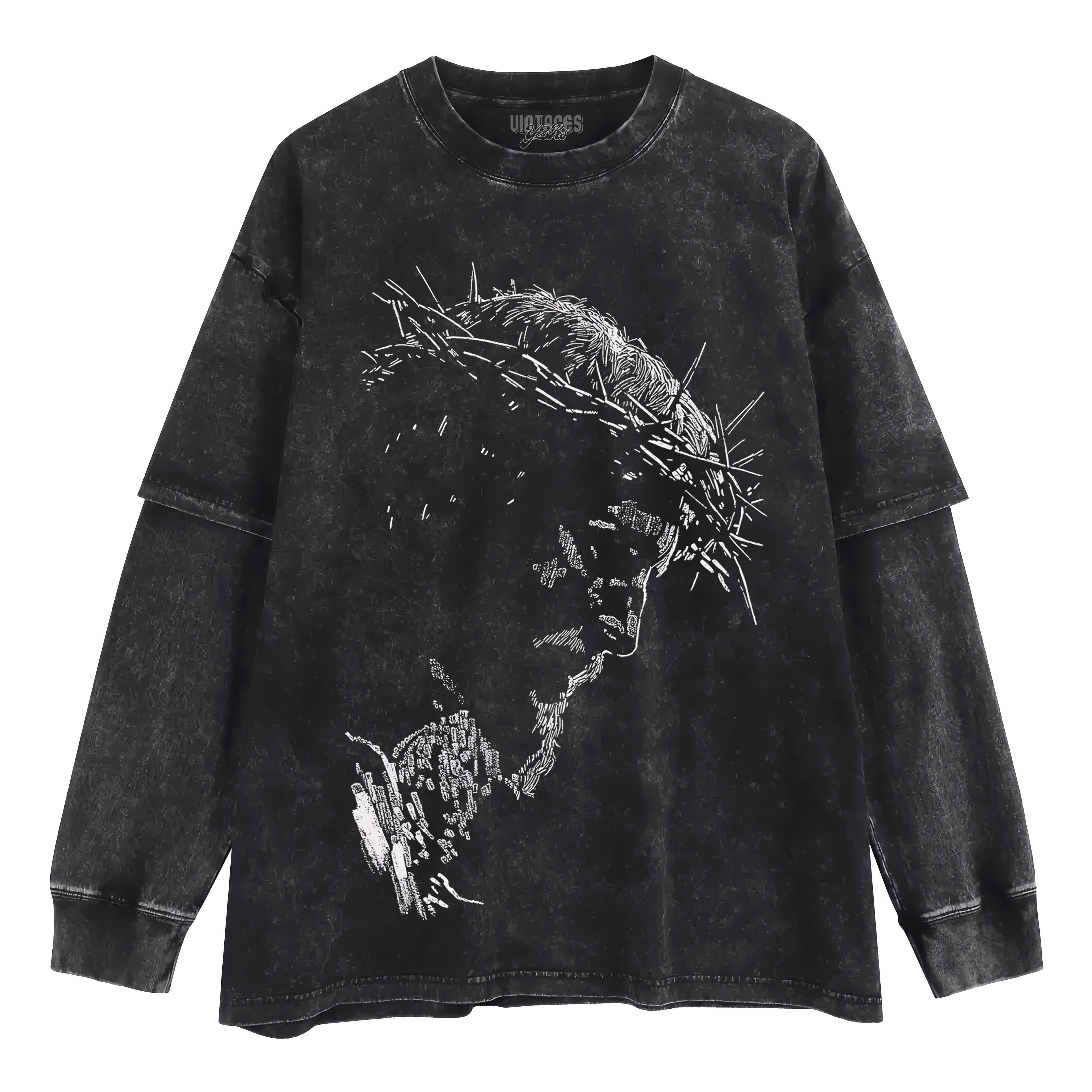 JESUS V4 TANK TOP & TEE & LONG SLEEVE & LAYERED LS & HOODIE
