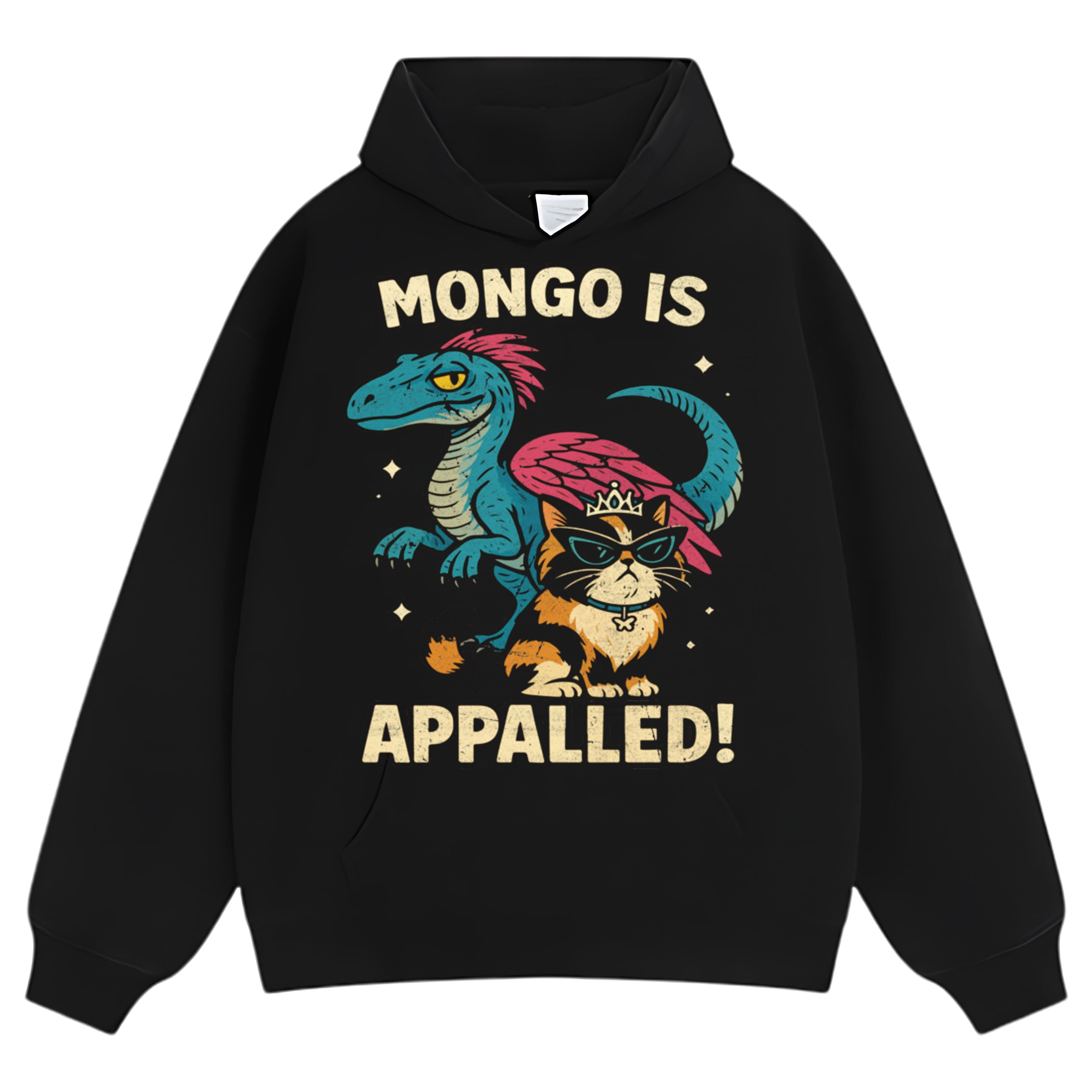 MONGO IS APPALLED! DUNGEON CRAWLER CARL TEE & LS & HOODIE