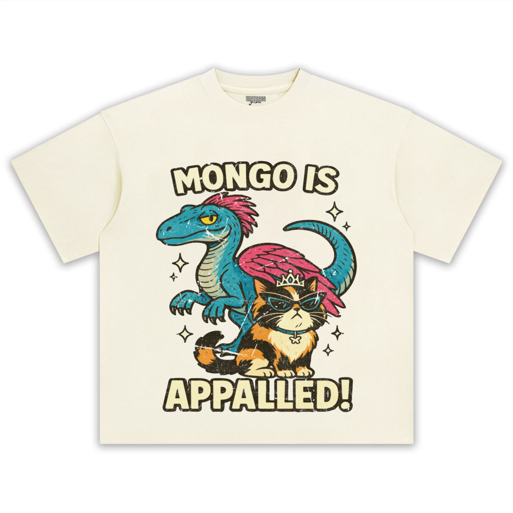 MONGO IS APPALLED! DUNGEON CRAWLER CARL TEE & LS & HOODIE
