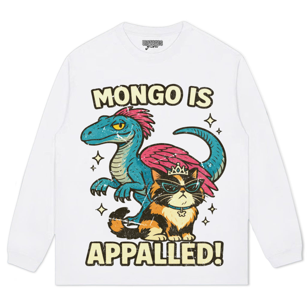 MONGO IS APPALLED! DUNGEON CRAWLER CARL TEE & LS & HOODIE