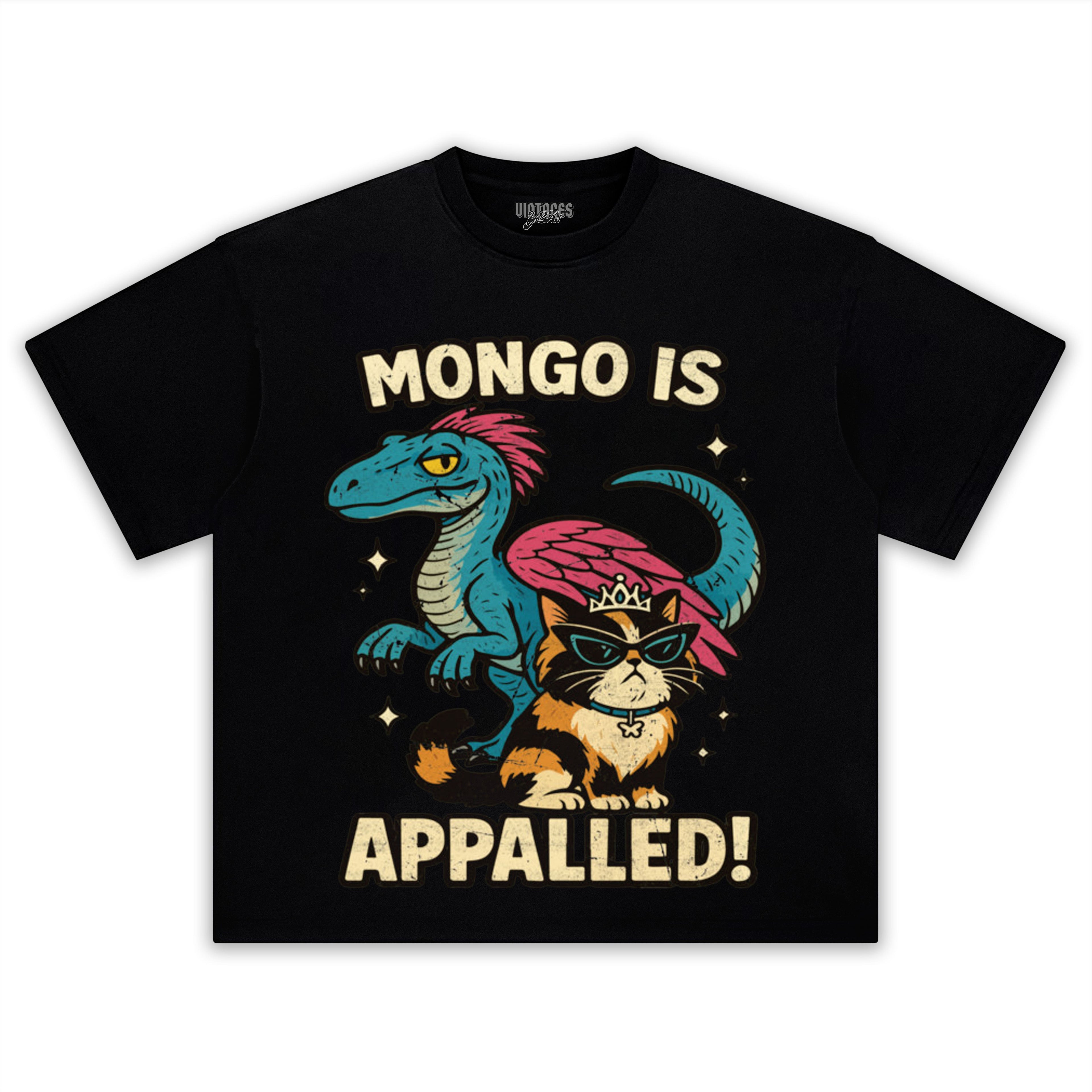 MONGO IS APPALLED! DUNGEON CRAWLER CARL TEE & LS & HOODIE
