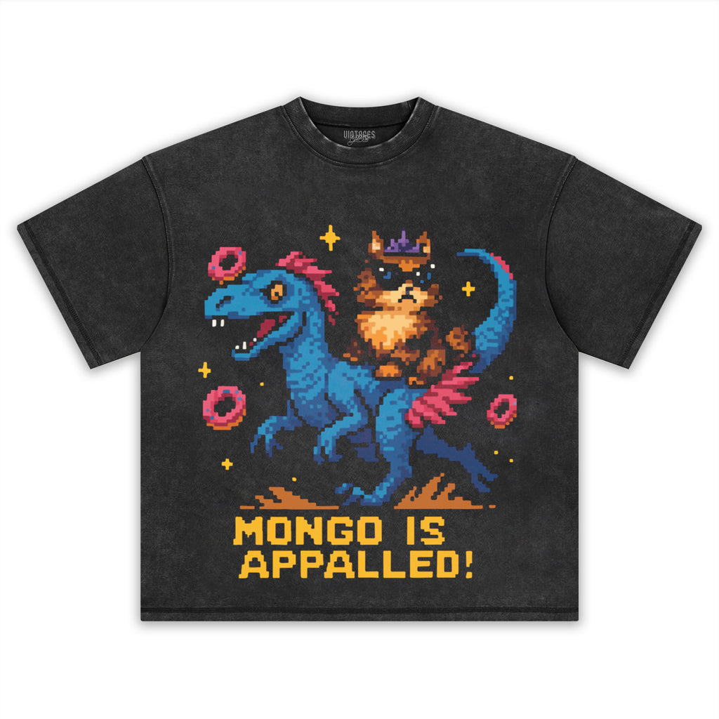MONGO IS APPALLED! DUNGEON CRAWLER CARL V2 TEE & LS & HOODIE
