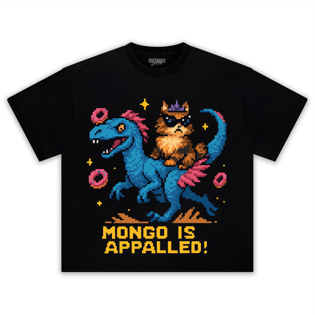 MONGO IS APPALLED! DUNGEON CRAWLER CARL V2 TEE & LS & HOODIE