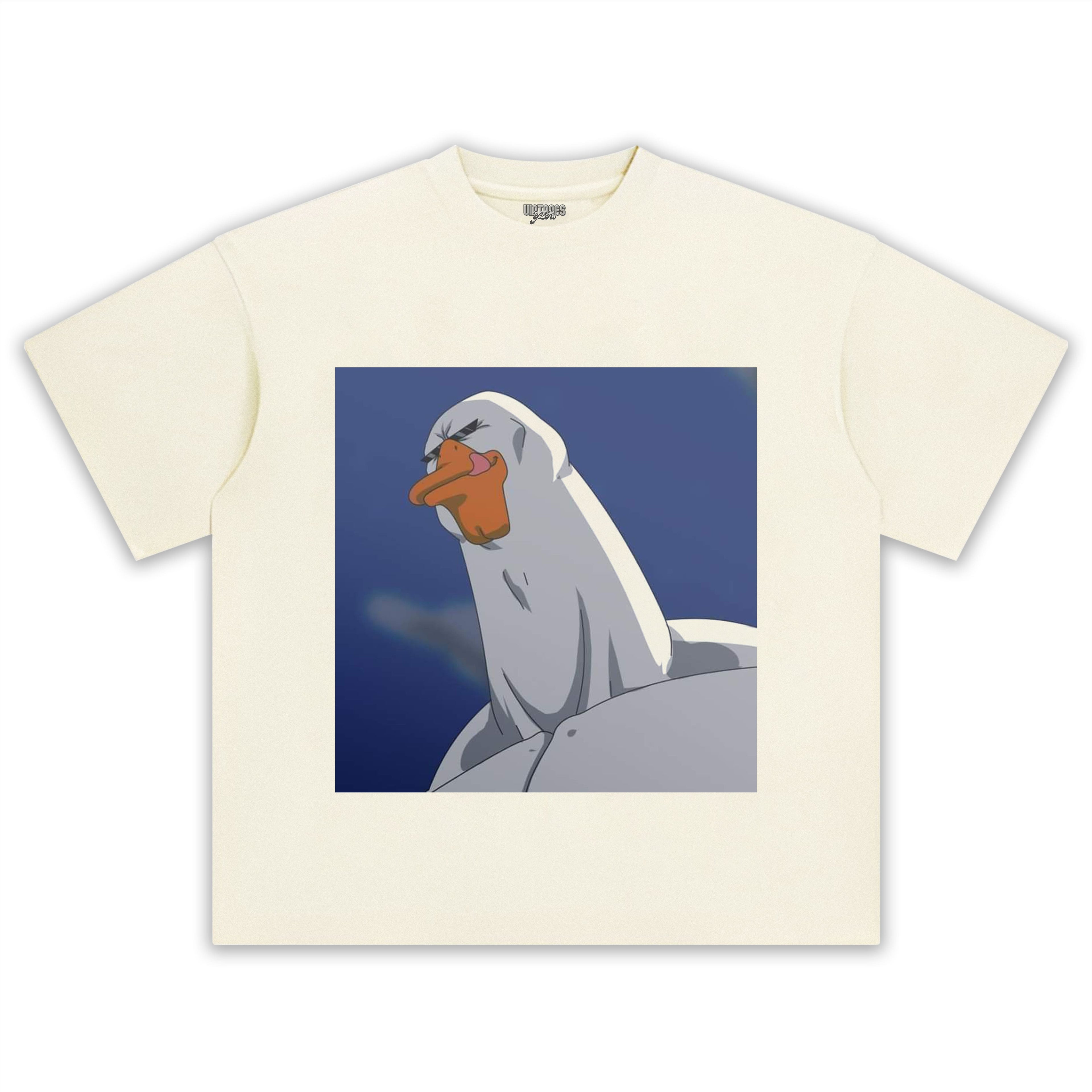 MUSCLE GOOSE MEME V2 TEE & LS & HOODIE