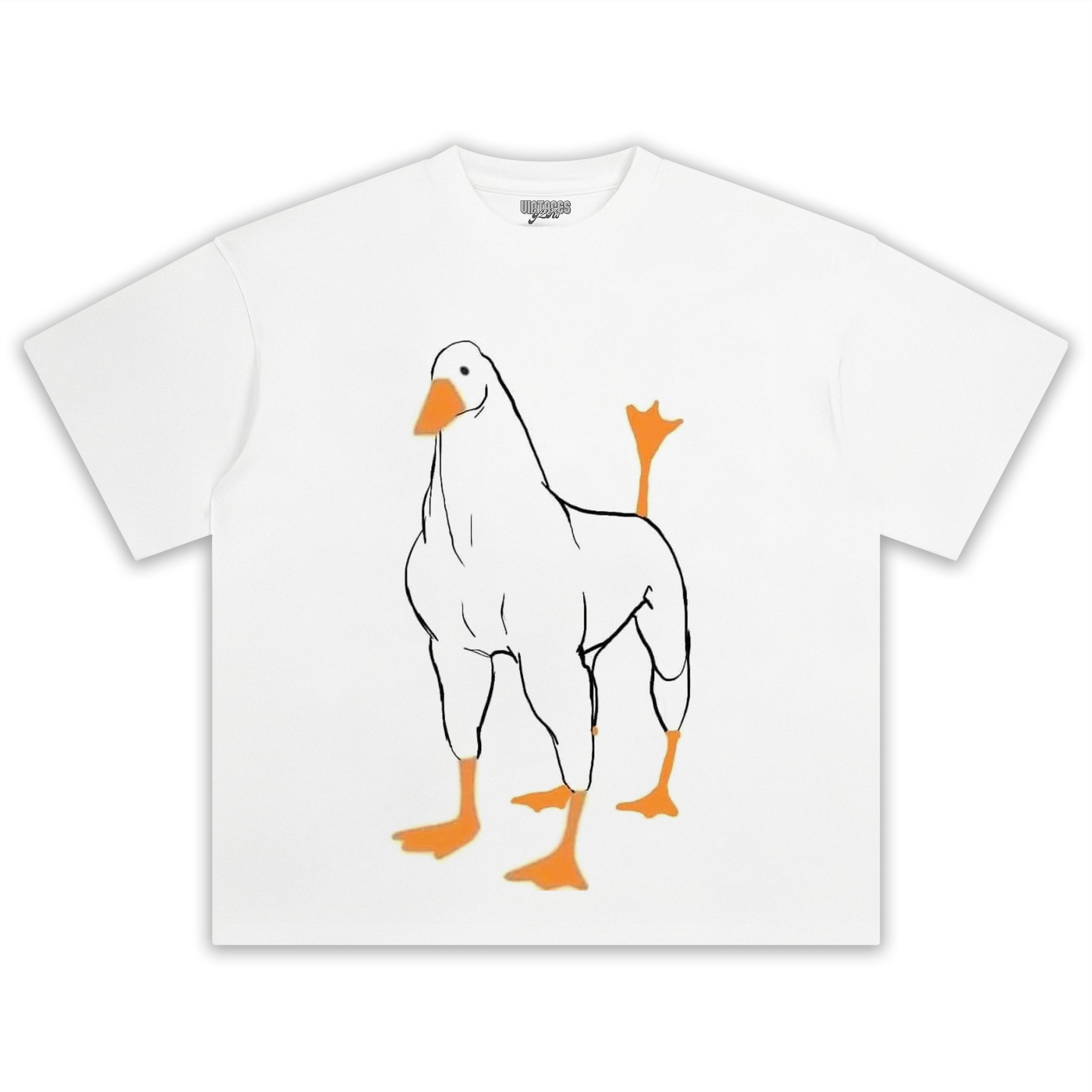 MUSCLE GOOSE TEE & LS & HOODIE