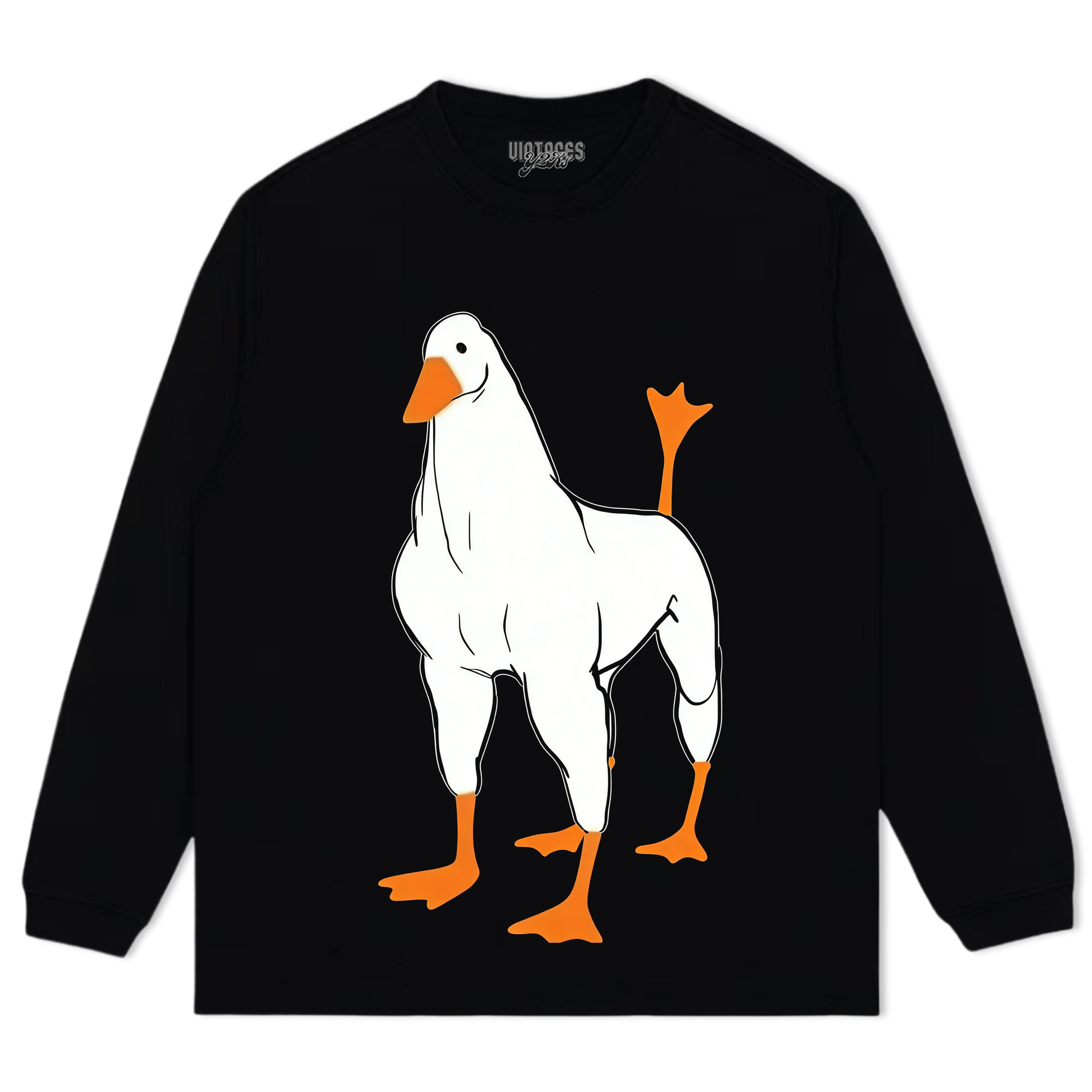 MUSCLE GOOSE TEE & LS & HOODIE