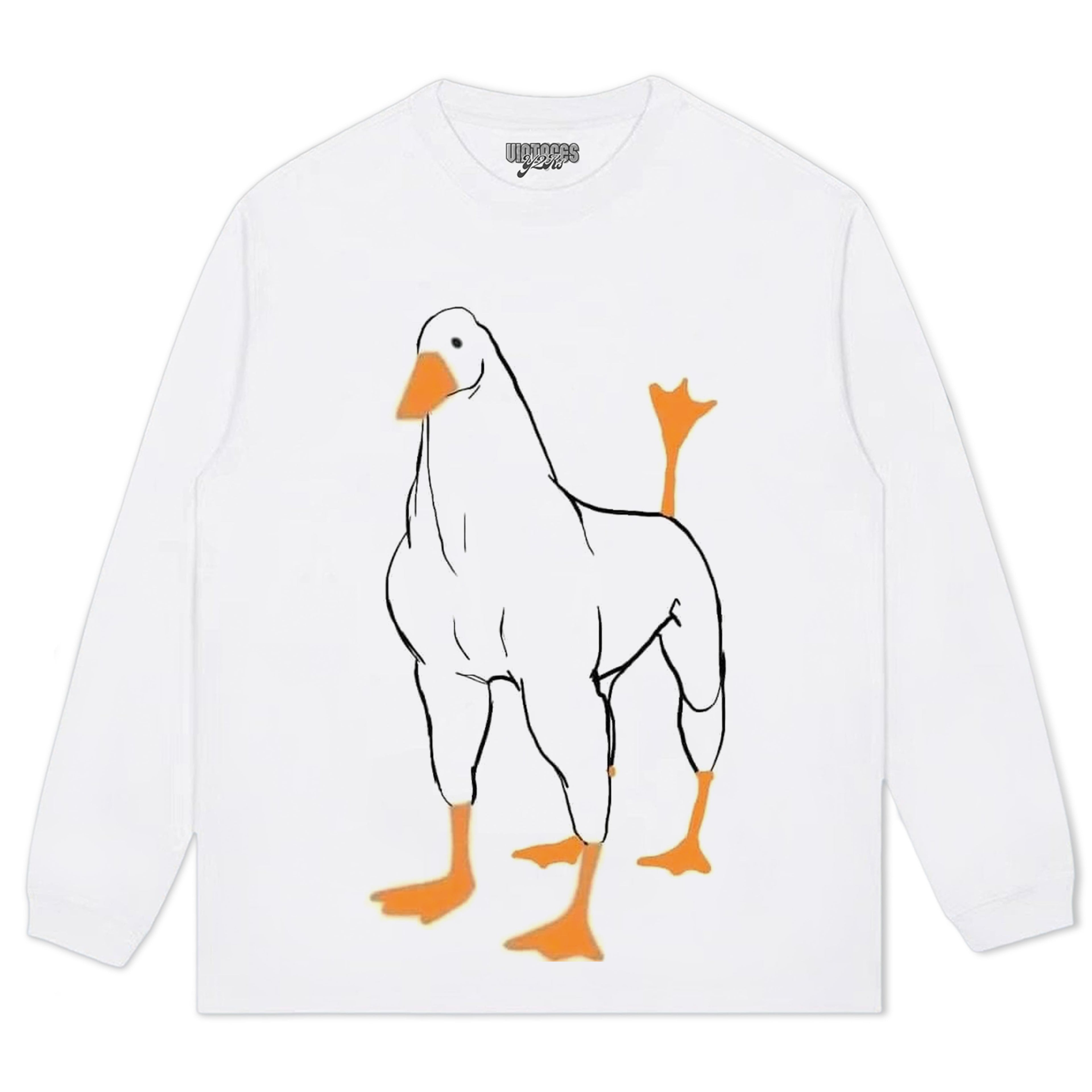 MUSCLE GOOSE TEE & LS & HOODIE