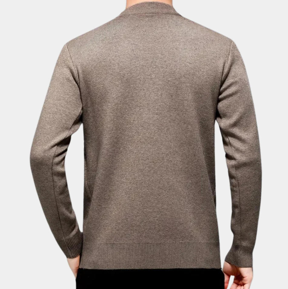 Soft Classic Men’s Crew Sweater – Slim Fit, Wool, Everyday