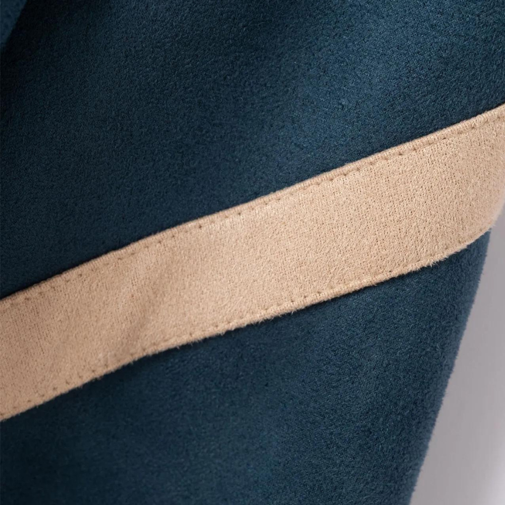 Warm Classic Men's Sweater - Raglan Zip Neck, Wool Blend