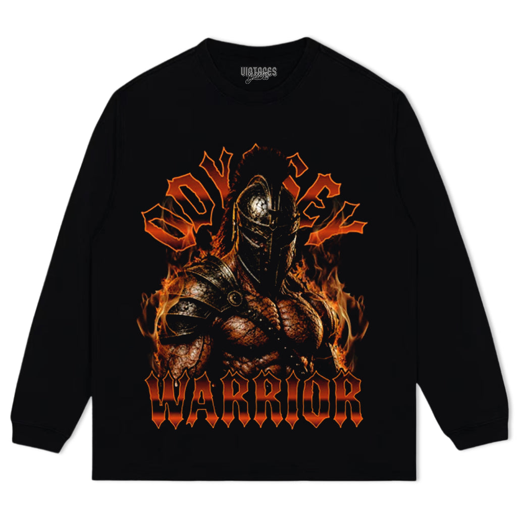 ODYSSEY WARRIOR GRAPHIC STREETWEAR TANK TOP & TEE & LONG SLEEVE & LAYERED LS & HOODIE