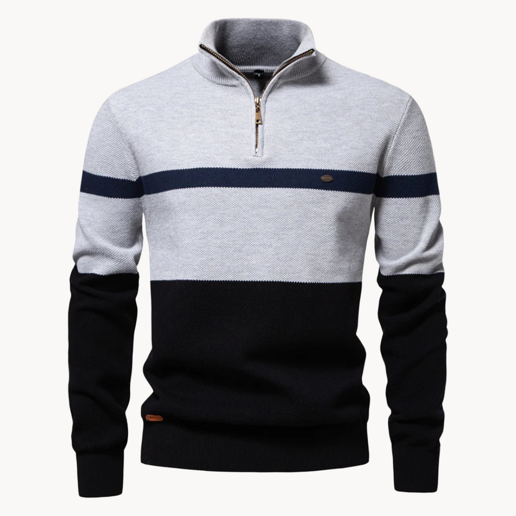 Soft Classic Men's Pullover - Half Zip, Cotton, Casual