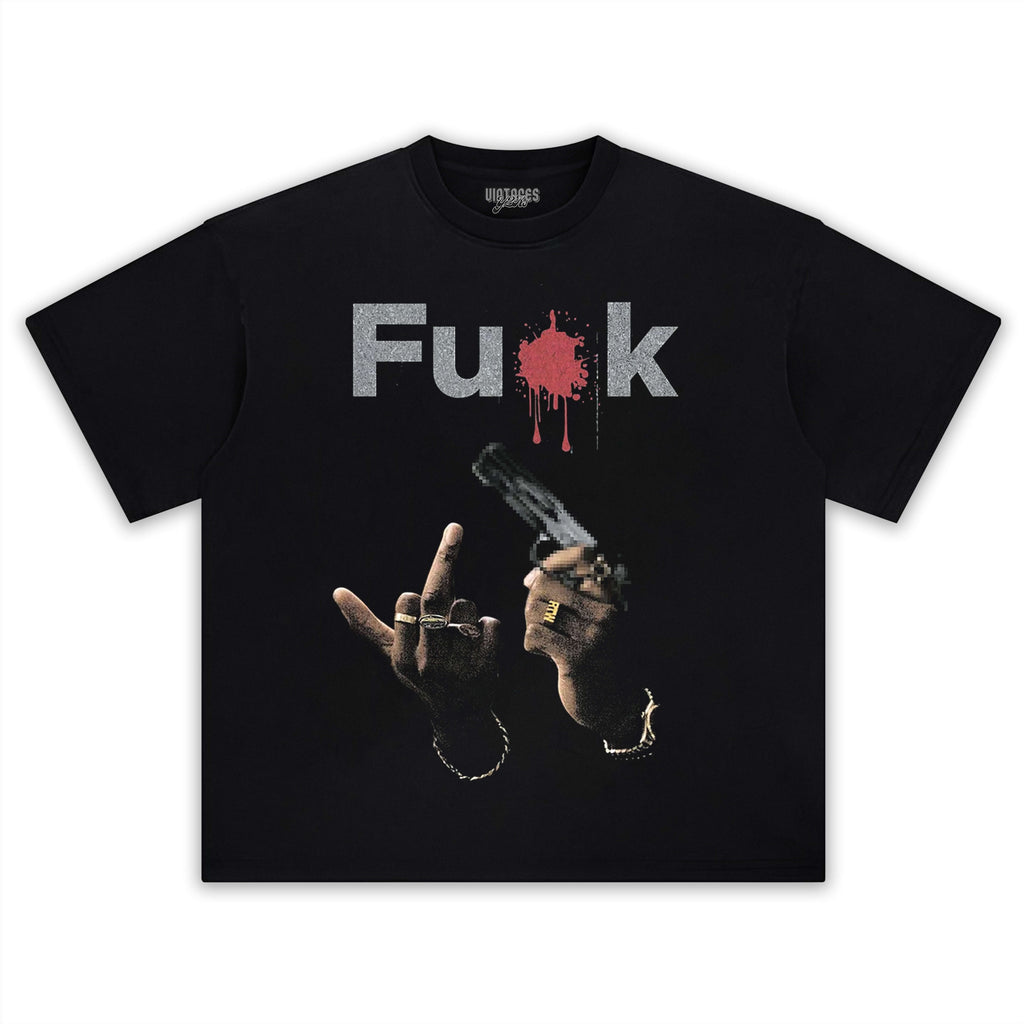 RETRO STREET STYLE FU$K TEE & LS & HOODIE