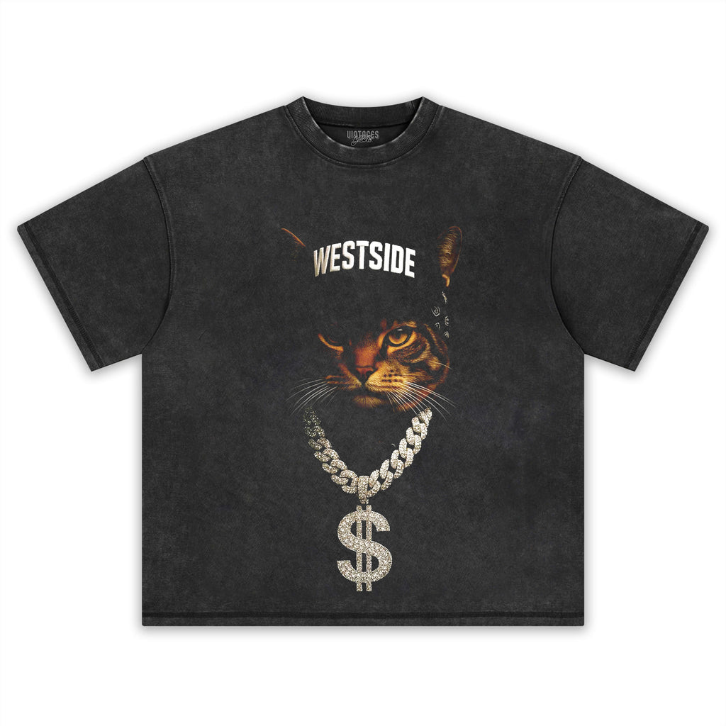 RETRO STREET STYLE & CAT 5.0 TEE