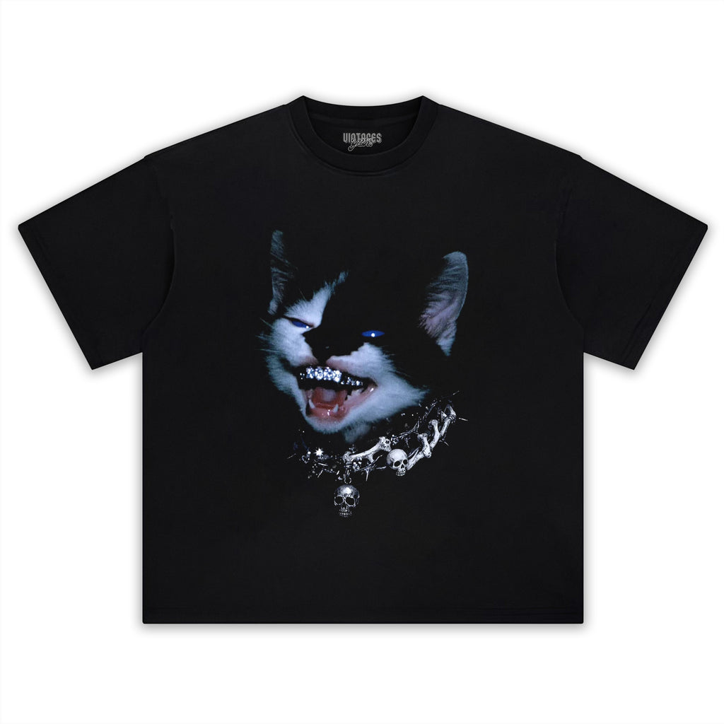 RETRO STREET STYLE & DARK CAT V3 TEE