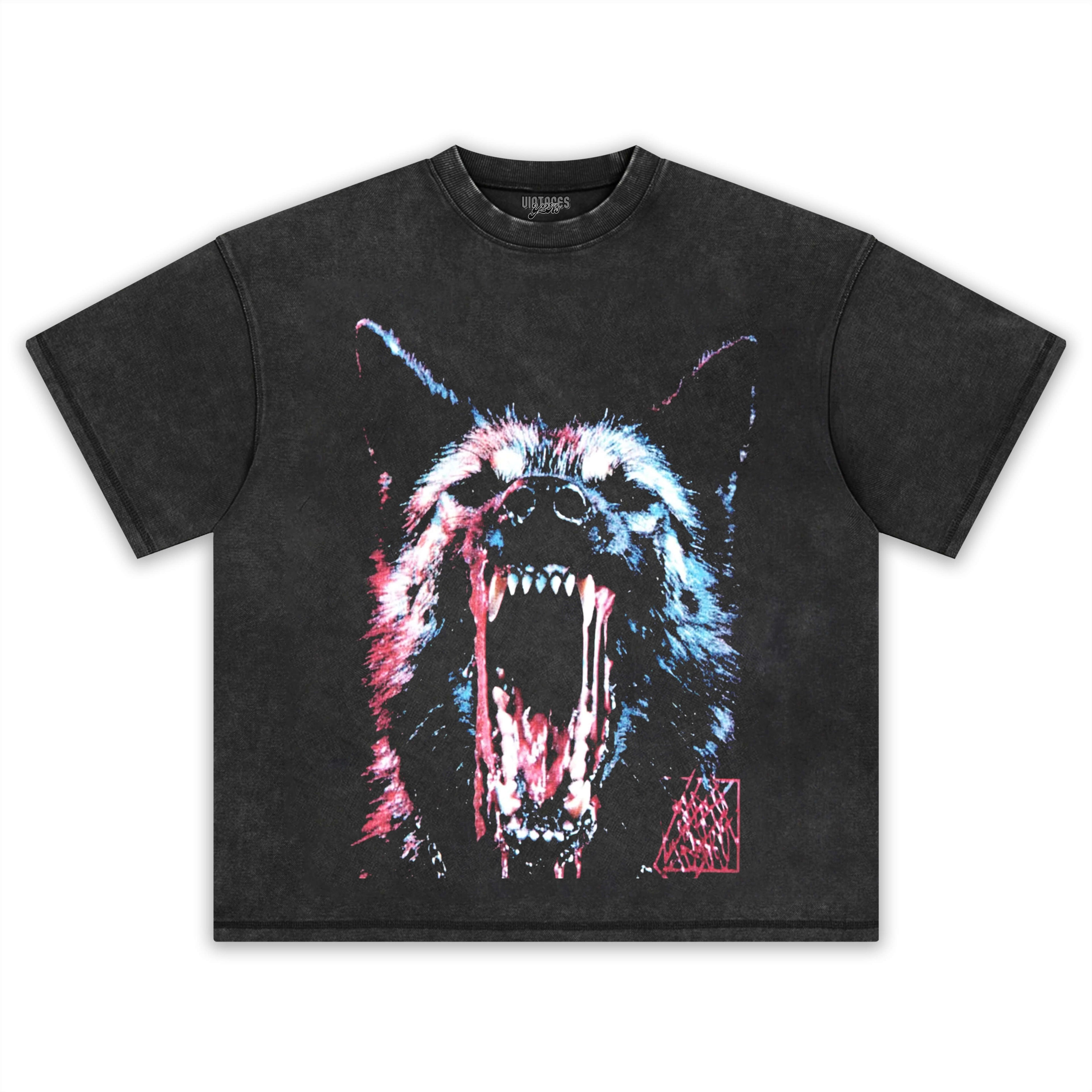 RETRO STREET STYLE & WOLF TEE