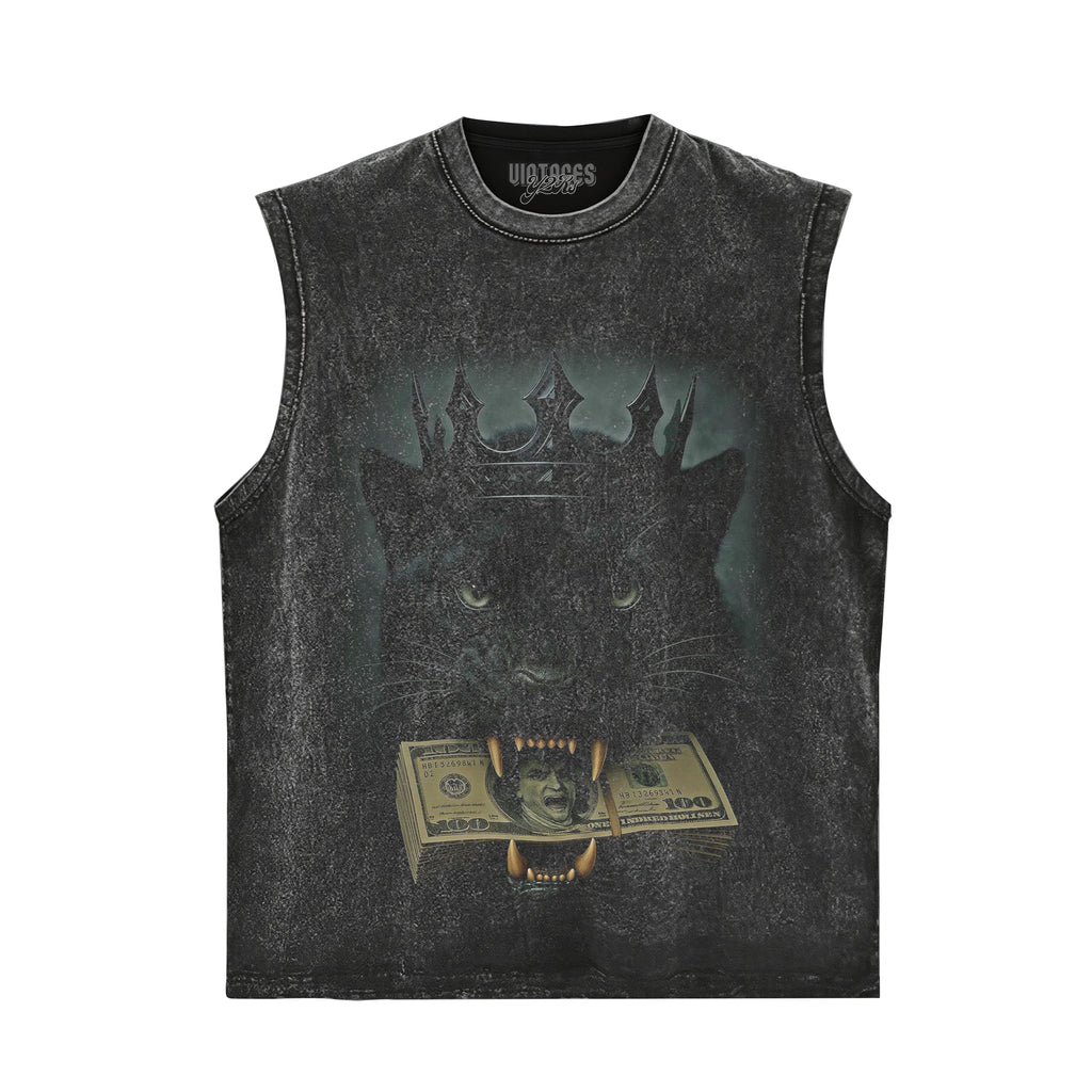 RETRO STREET STYLE & BLACK PANTHER V2 TANK TOP & TEE & LONG SLEEVE & LAYERED LS & HOODIE