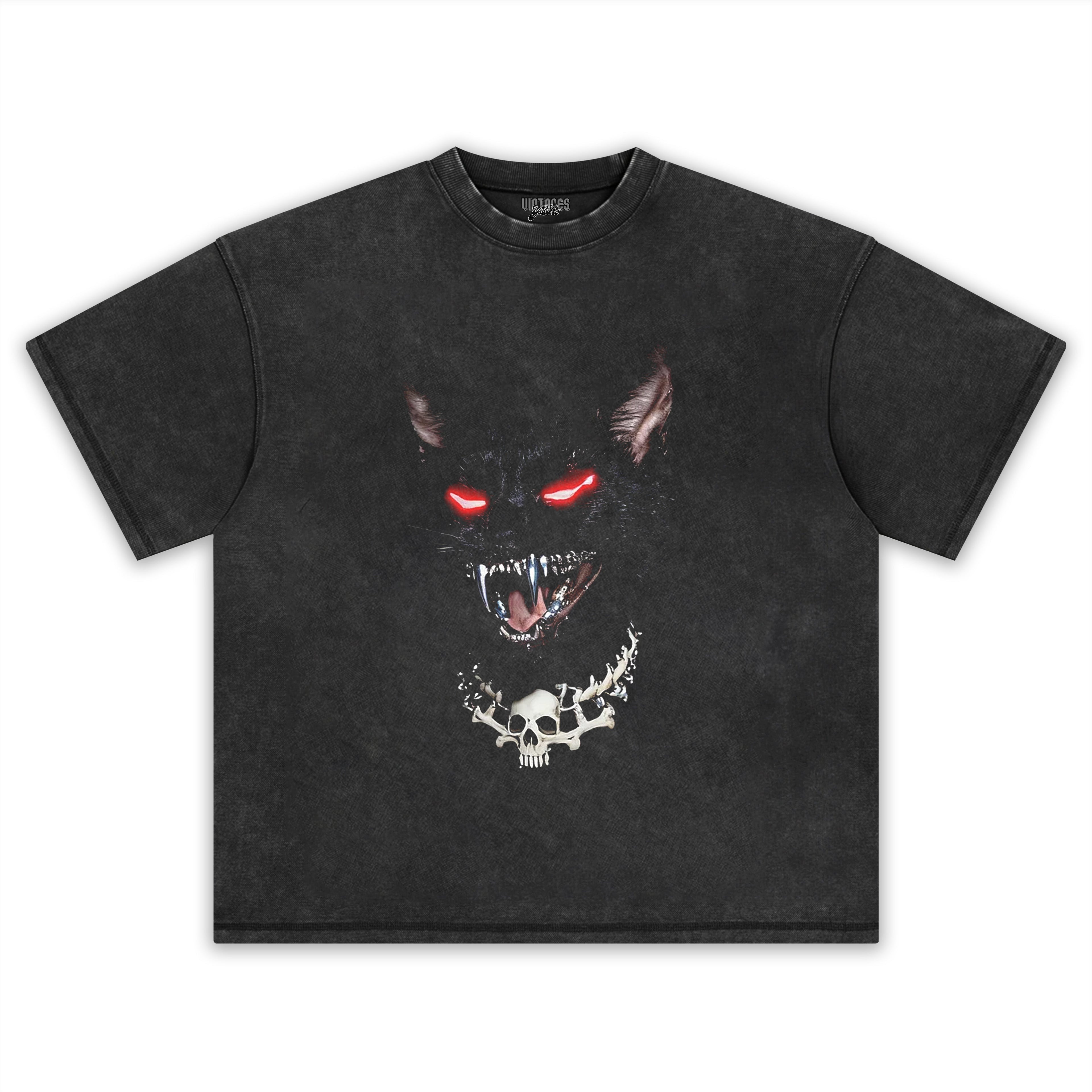 RETRO STREET STYLE & DARK CAT V2 TEE