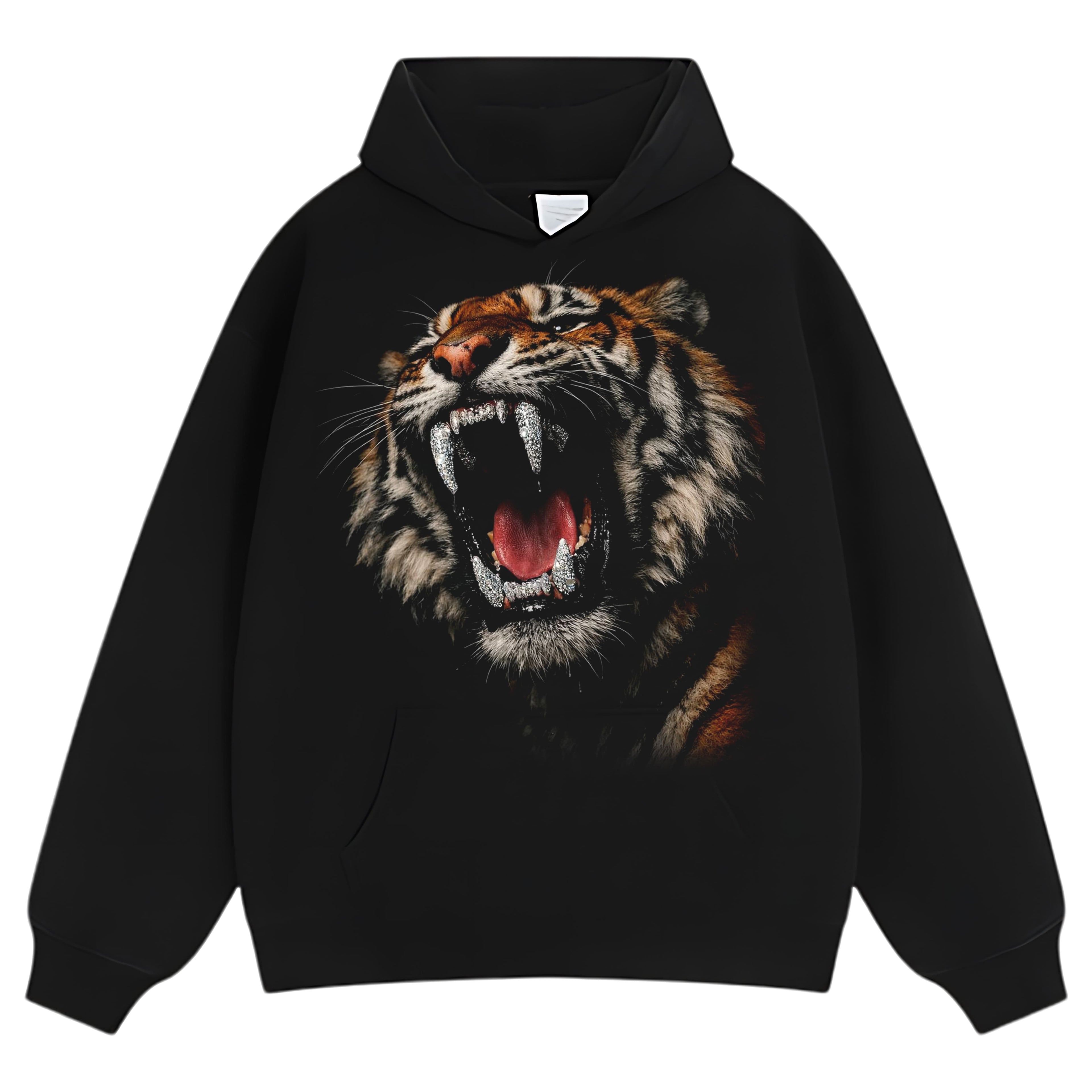 RETRO STREET STYLE & DARK TIGER TANK TOP & TEE & LONG SLEEVE & LAYERED LS & HOODIE