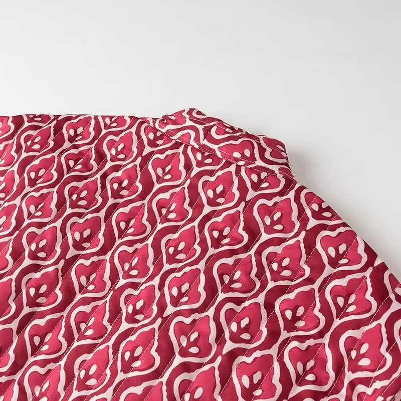 Insulating Women’s Quilted Vest - Loose Open Stitch, Cotton