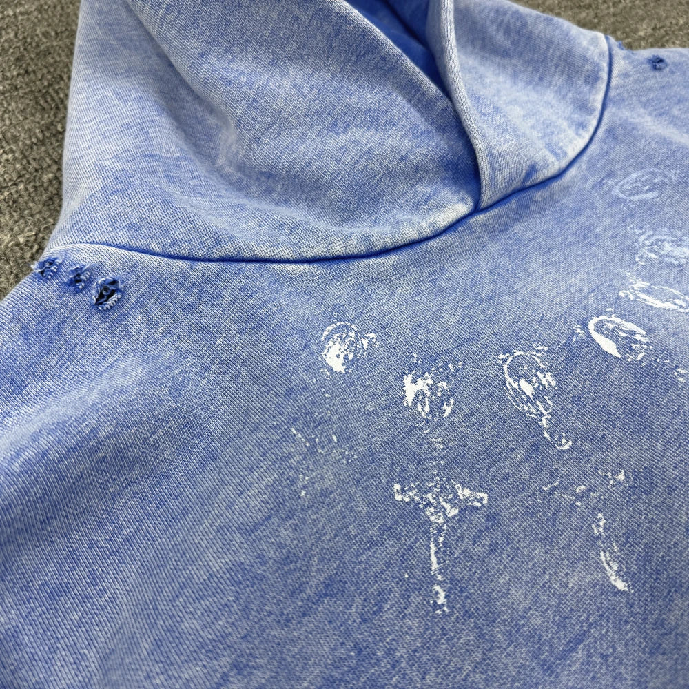 Oversized Men's Hooded Sweatshirt - Washed Cotton Street