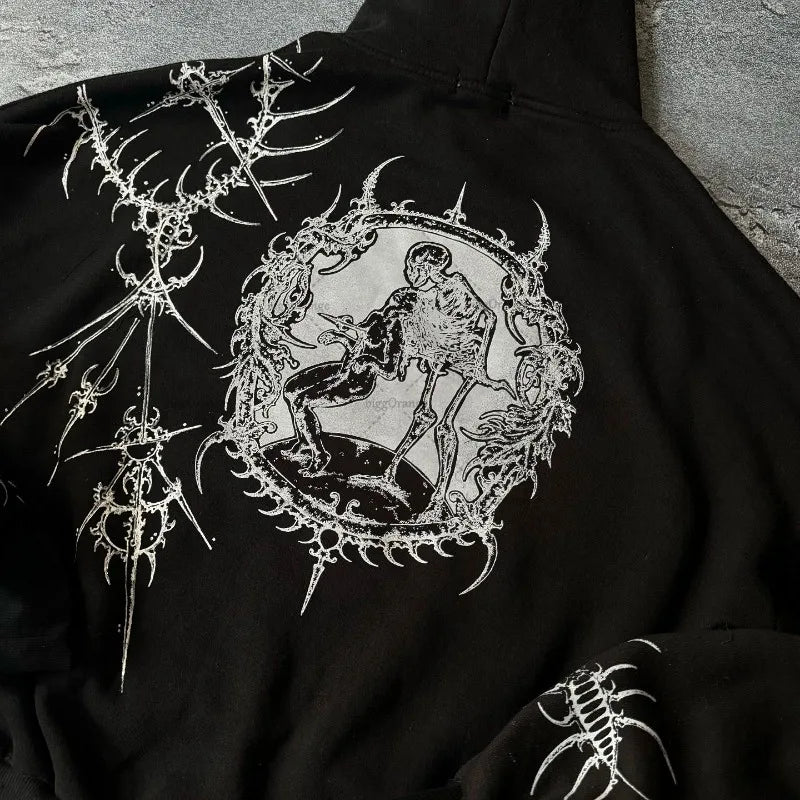 Oversized Unisex Hoodie - Cropped Relaxed Cotton Streetwear