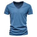 Lightweight Cotton Summer Men's Shirt, Breathable Casual Wear, Wrinkle-Resistant, Soft Touch, Available in Various Colors