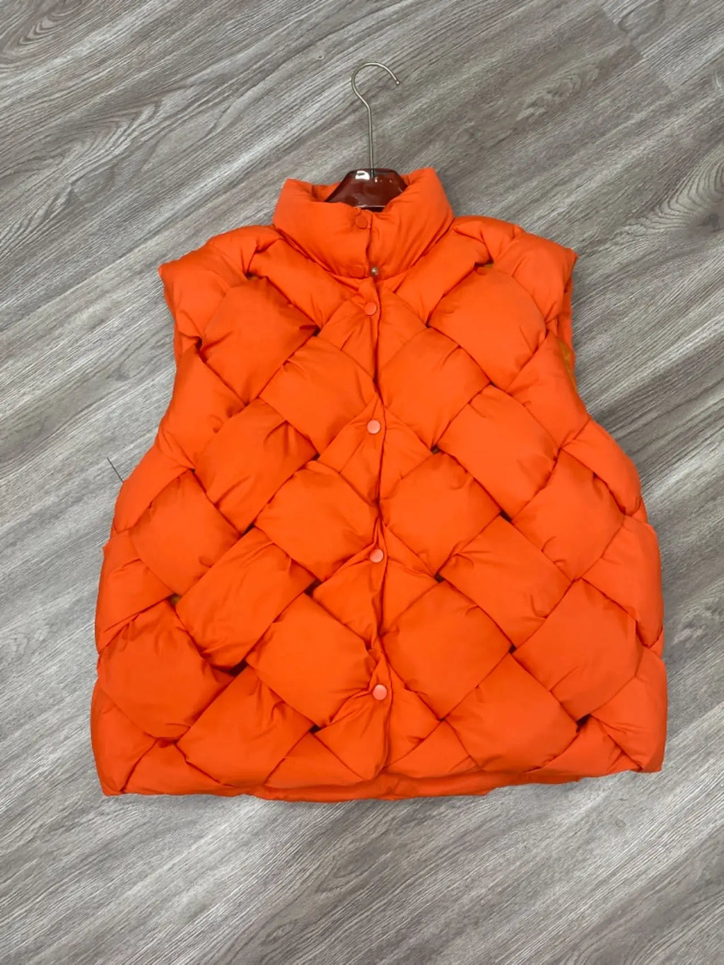 Insulating Women Puffer Vest - Boxy Quilt Polyfill Winter