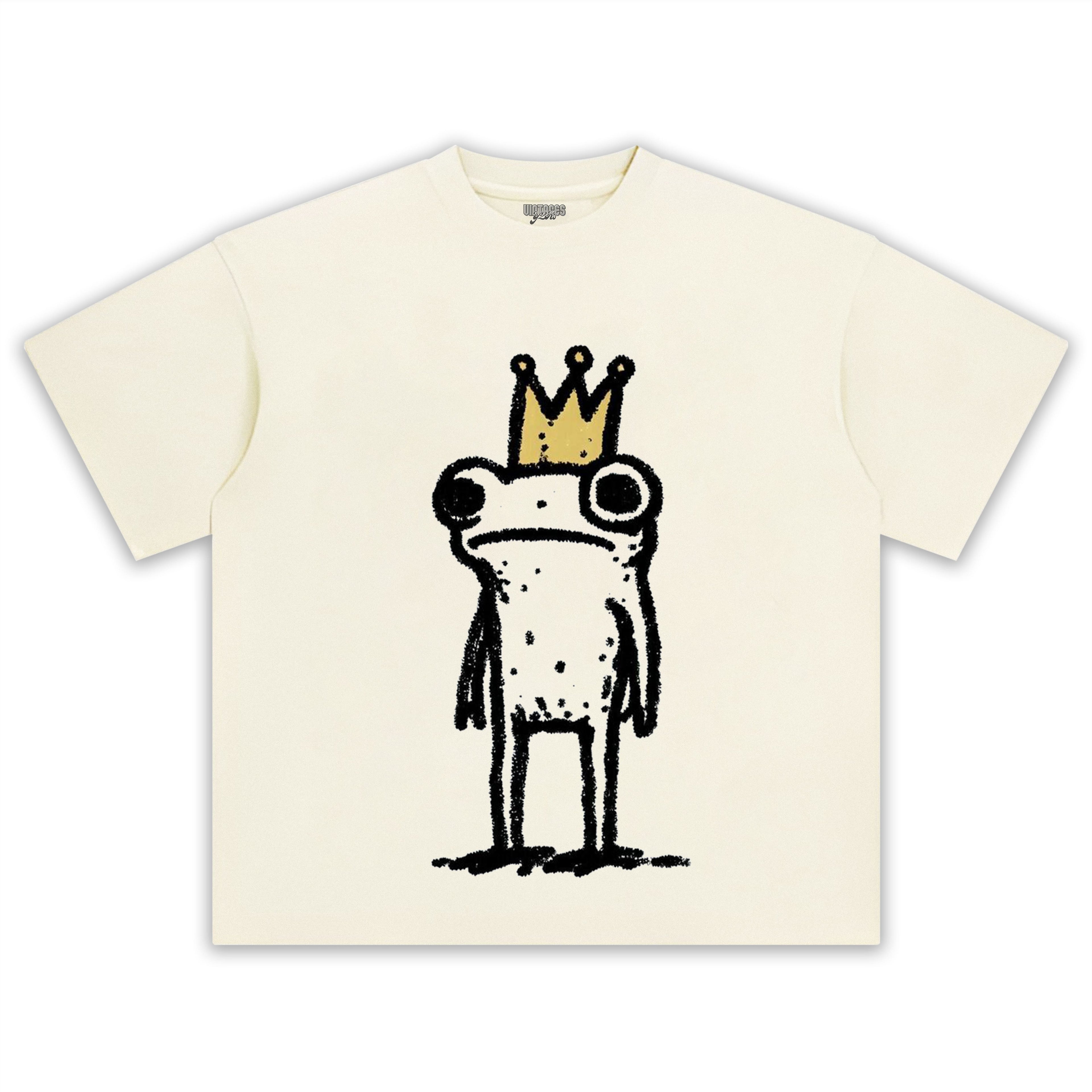 SAD KING FROG TEE & LS