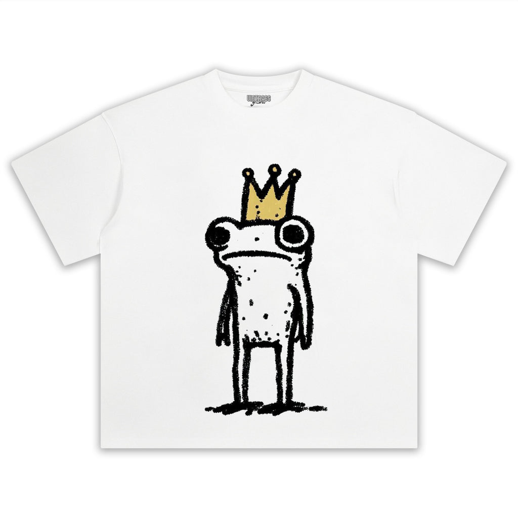 SAD KING FROG TEE & LS