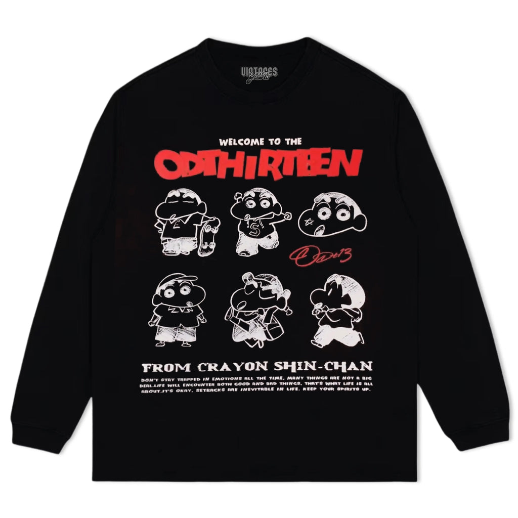 HOGWARTS MEETS SHIN CHAN 2 TEE