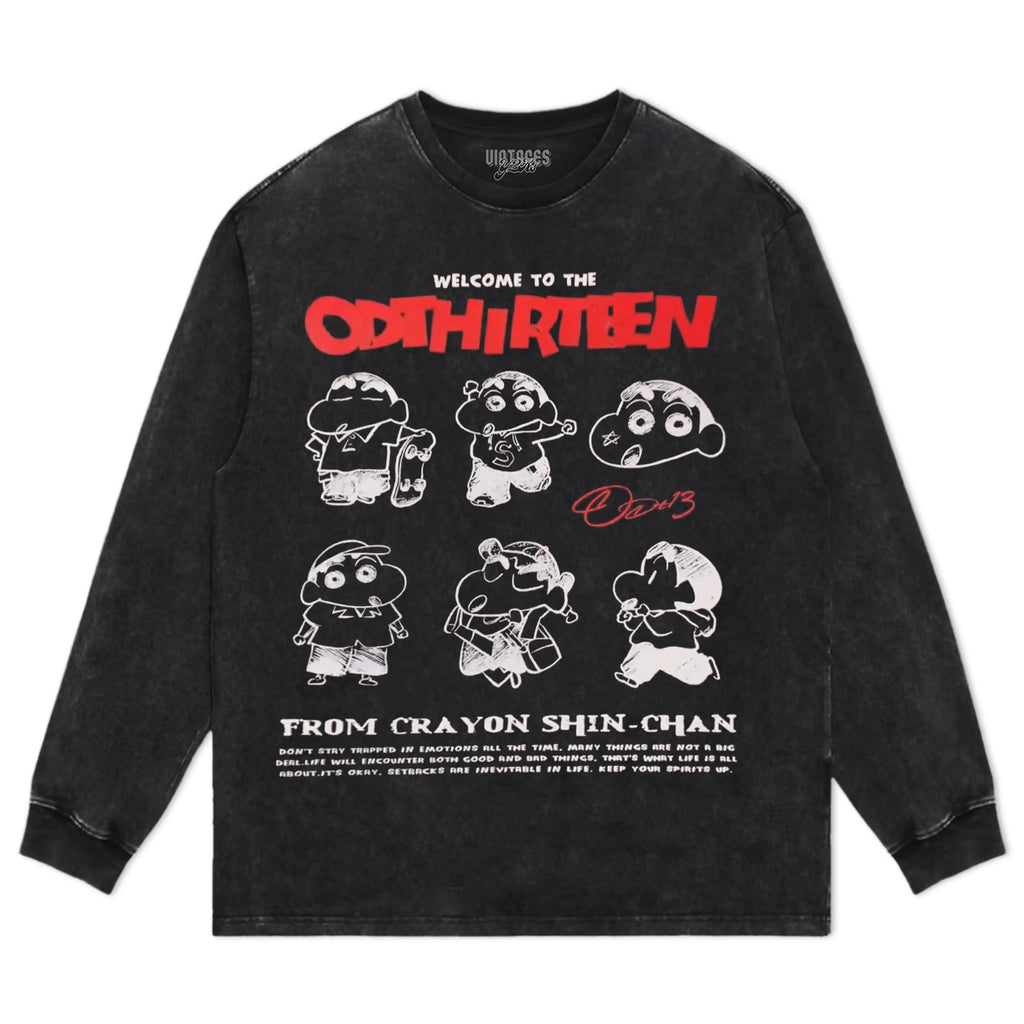 HOGWARTS MEETS SHIN CHAN 2 TEE