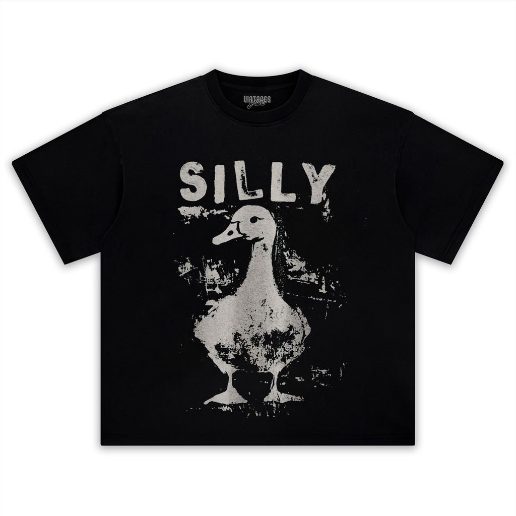 SILLY GOOSE CROP TEE & LS & HOODIE