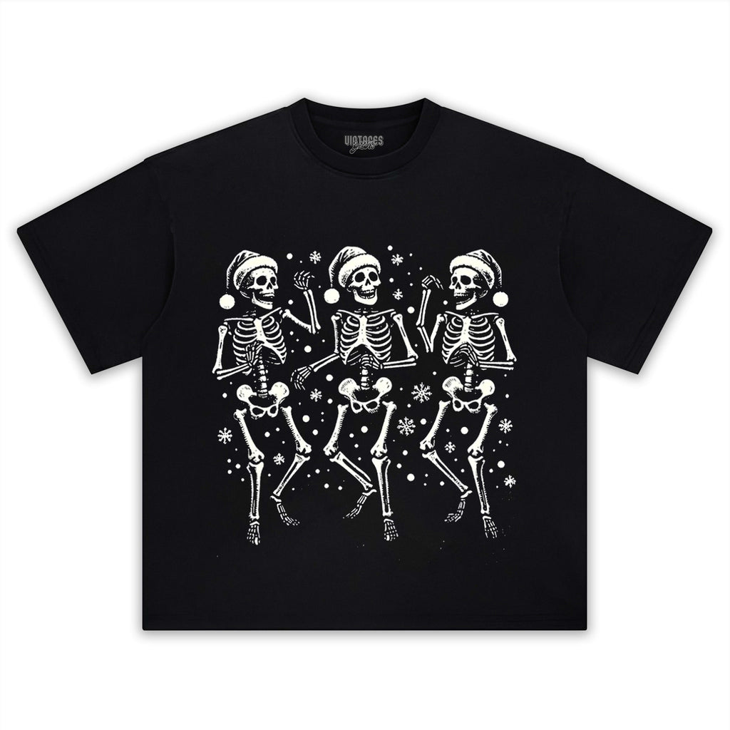 SKELETON TEE & LS & HOODIE