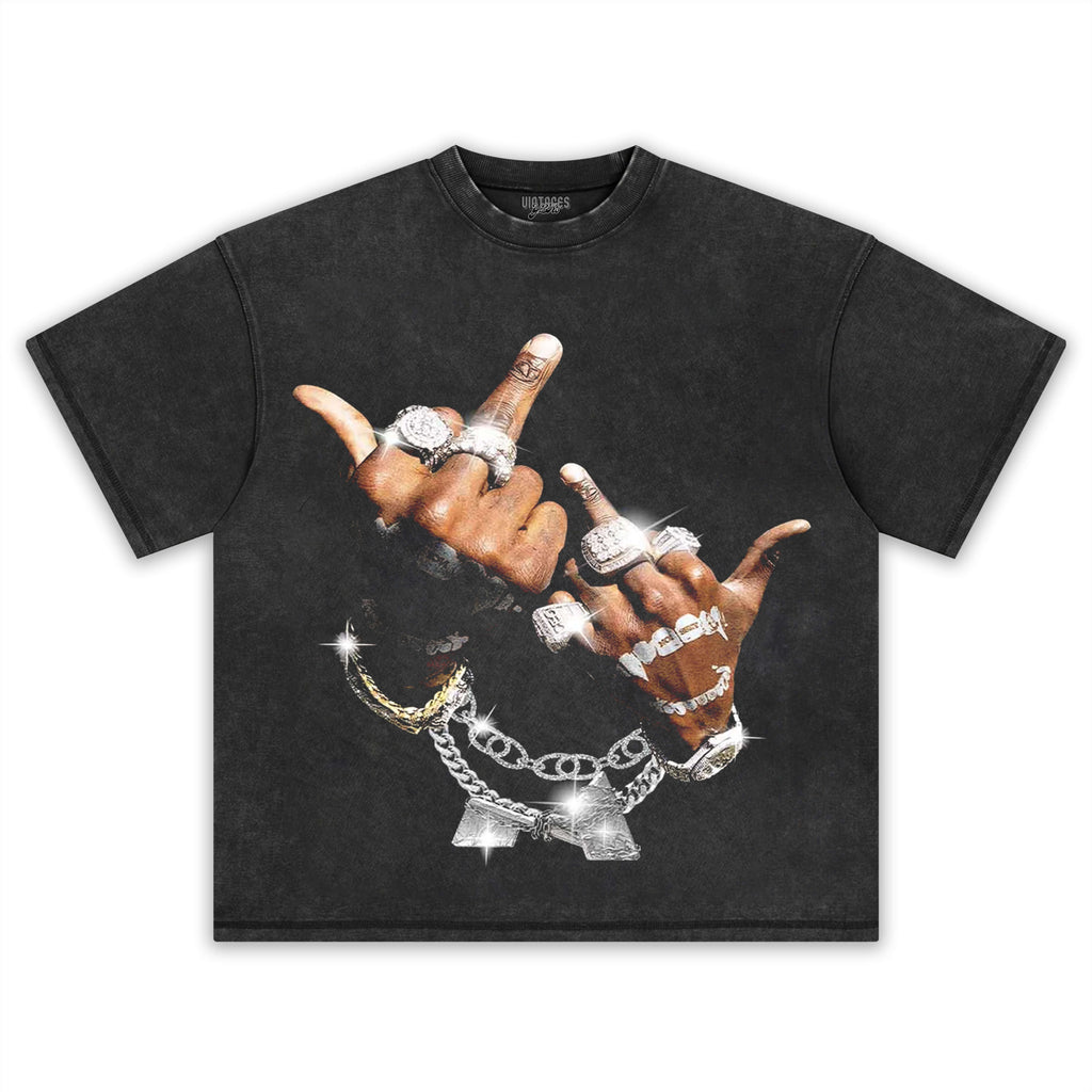 STREET & MIDDLE FINGER TEE